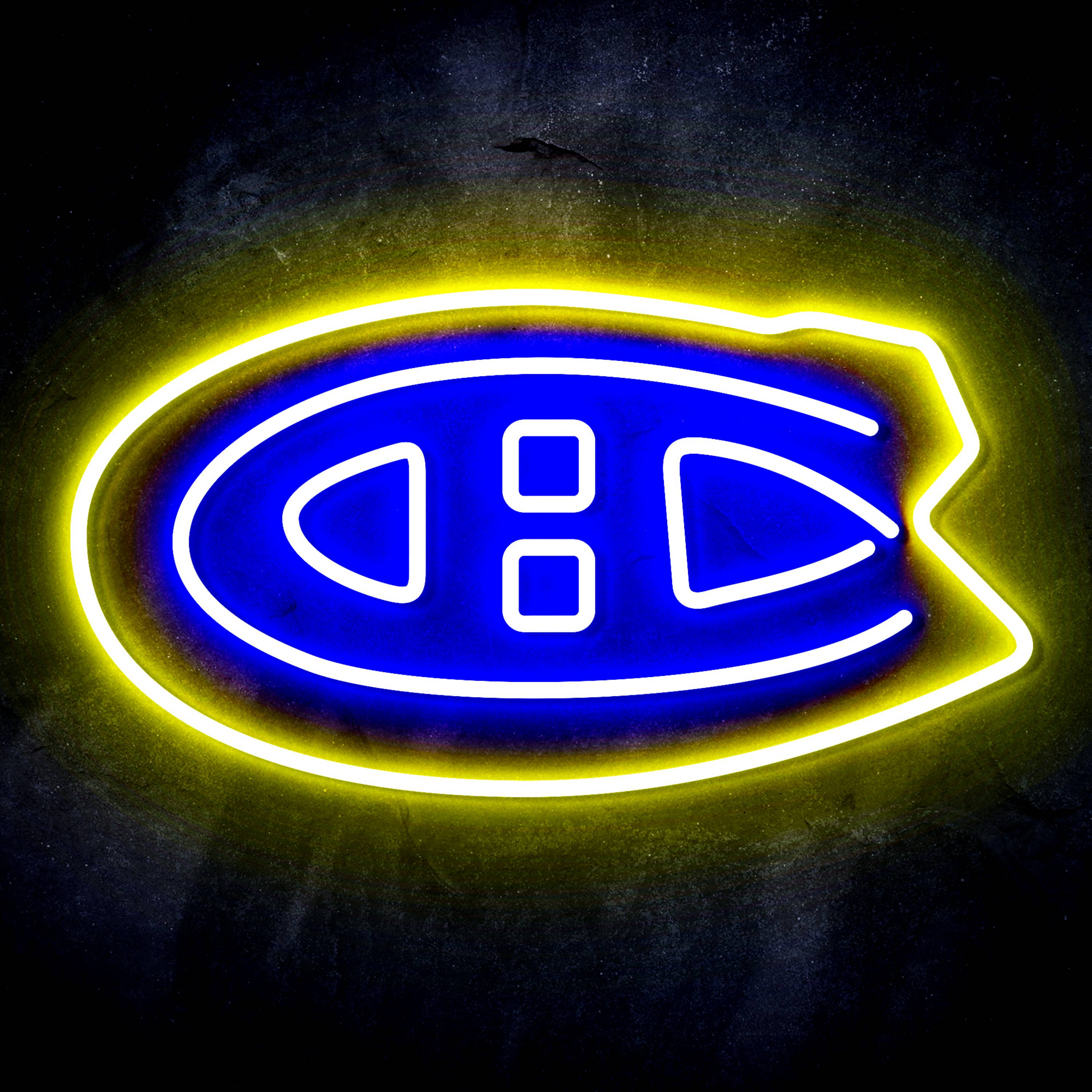 NHL Montr鑼卆l Canadiens Flex Neon-like LED Sign