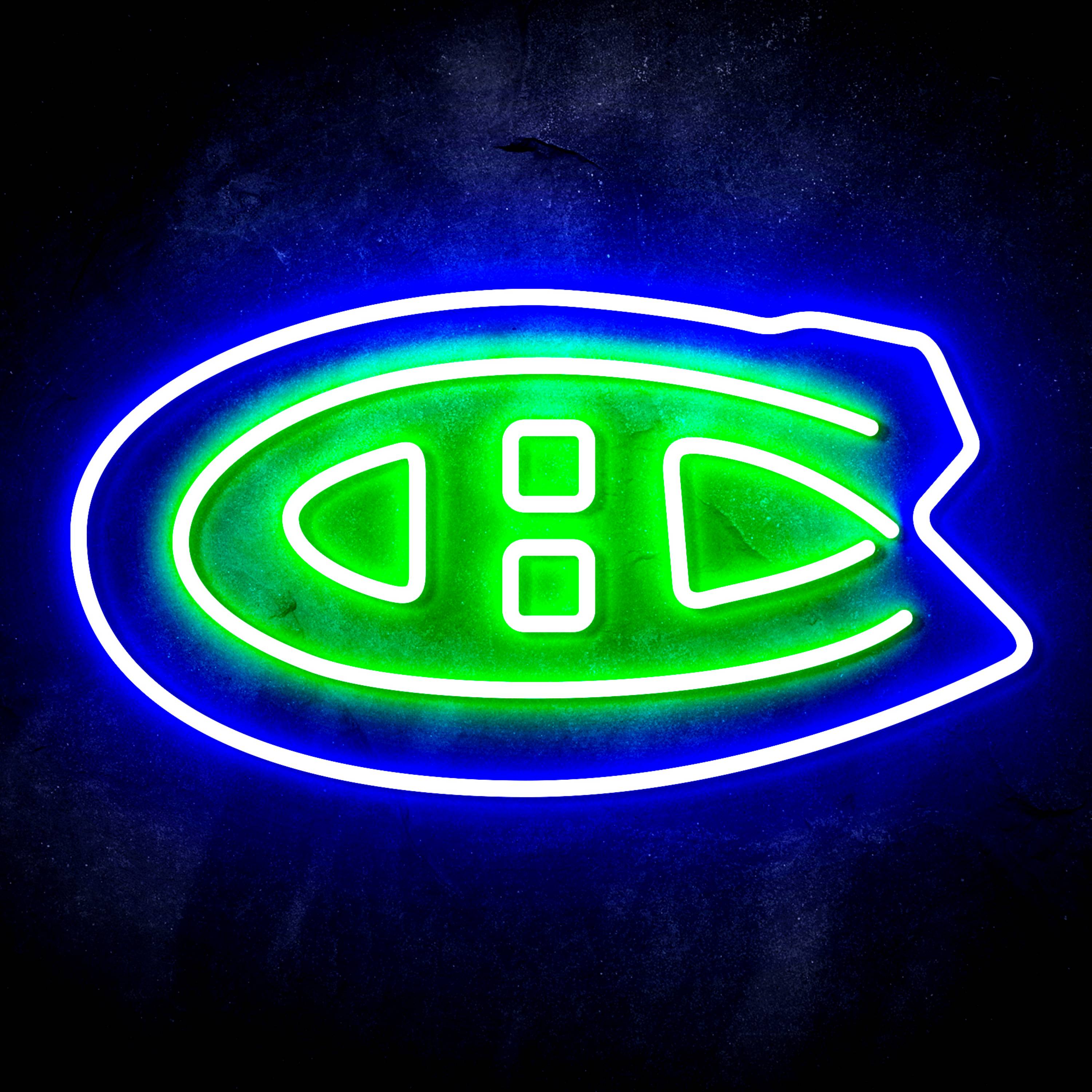 NHL Montr鑼卆l Canadiens Flex Neon-like LED Sign