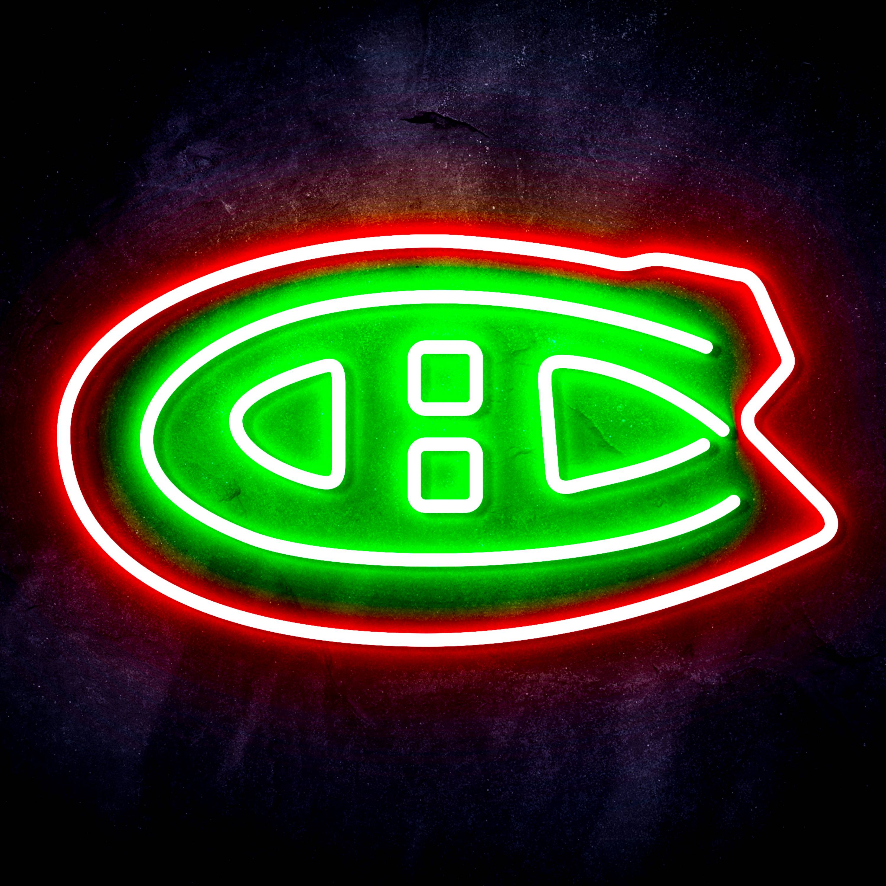 NHL Montr鑼卆l Canadiens Flex Neon-like LED Sign