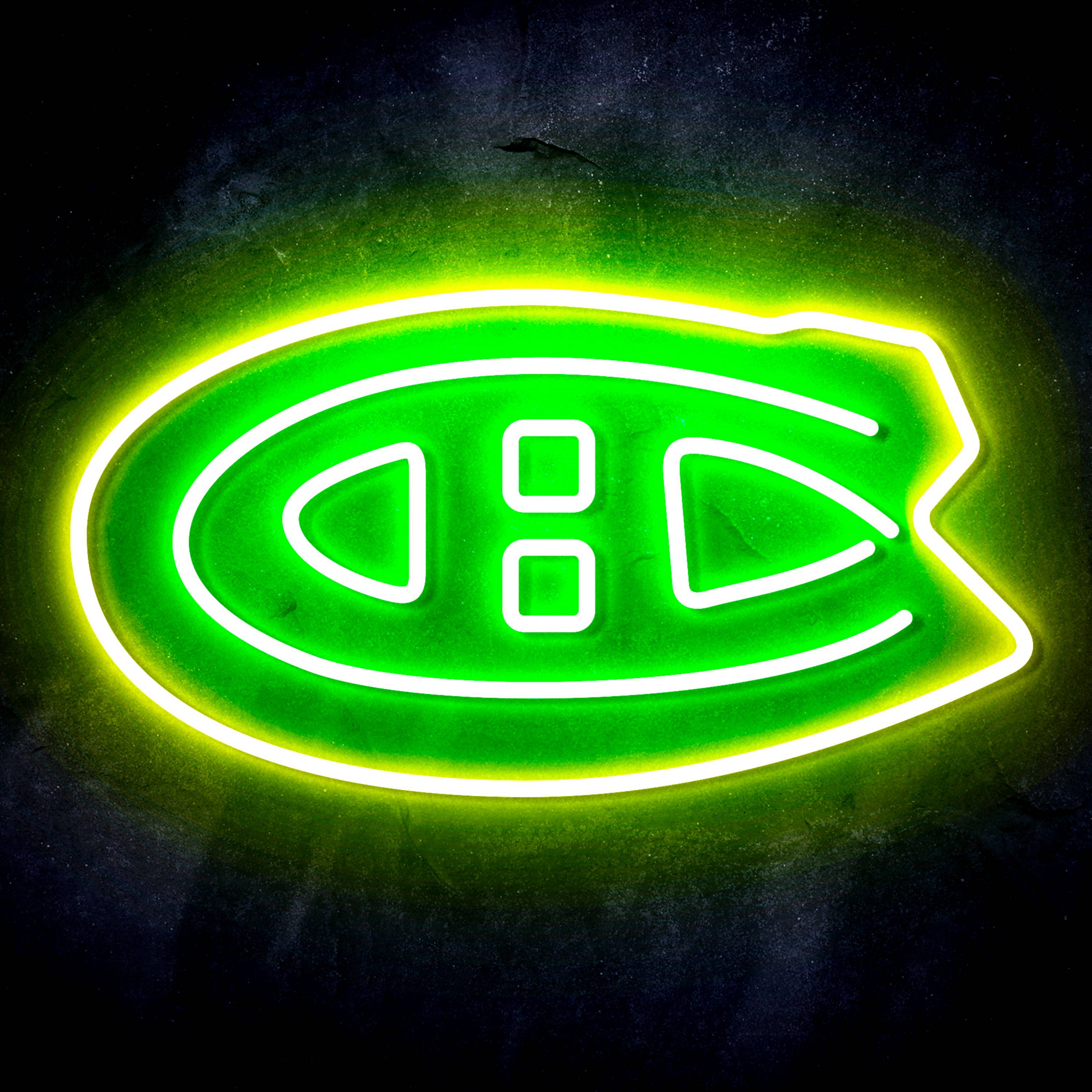 NHL Montr鑼卆l Canadiens Flex Neon-like LED Sign