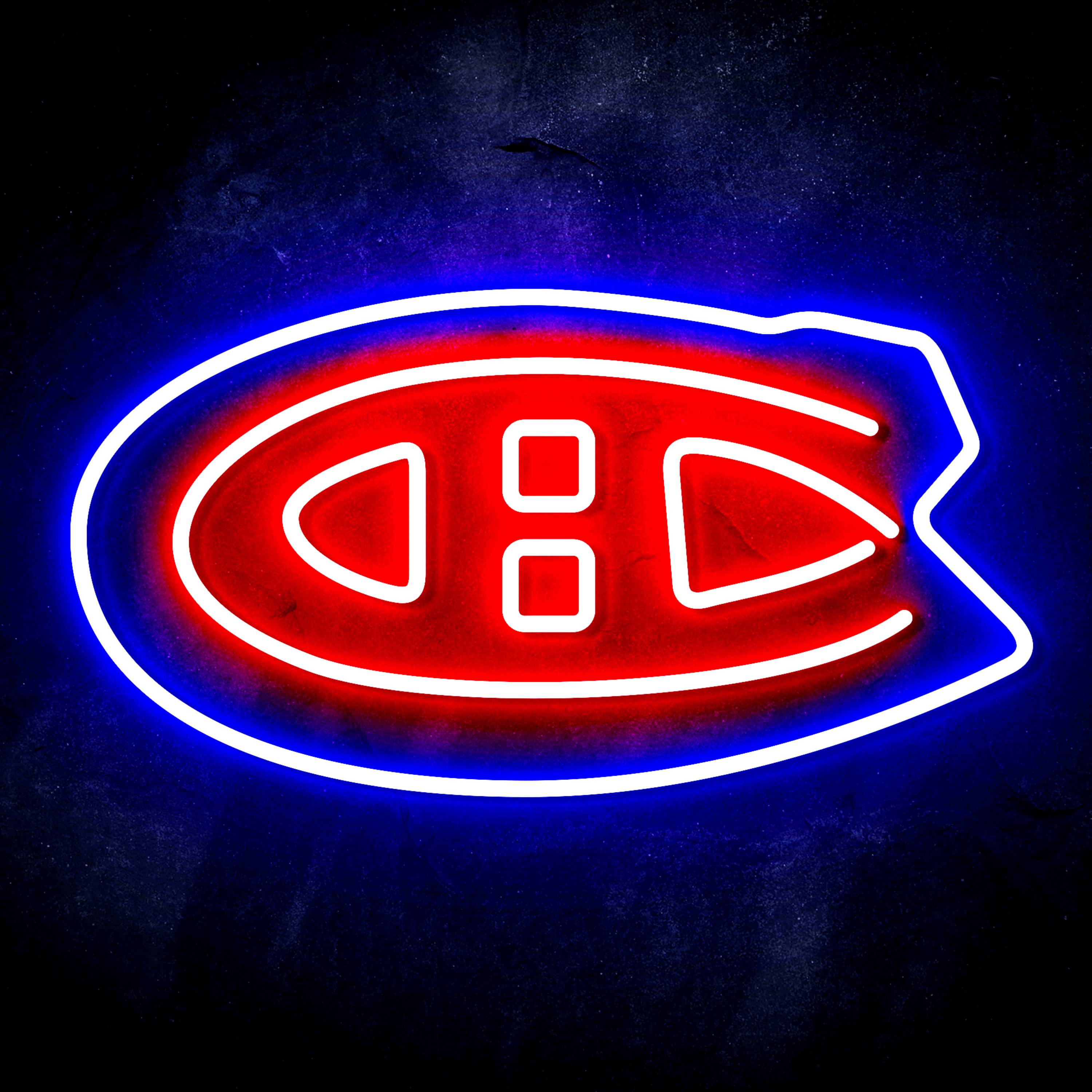 NHL Montr鑼卆l Canadiens Flex Neon-like LED Sign