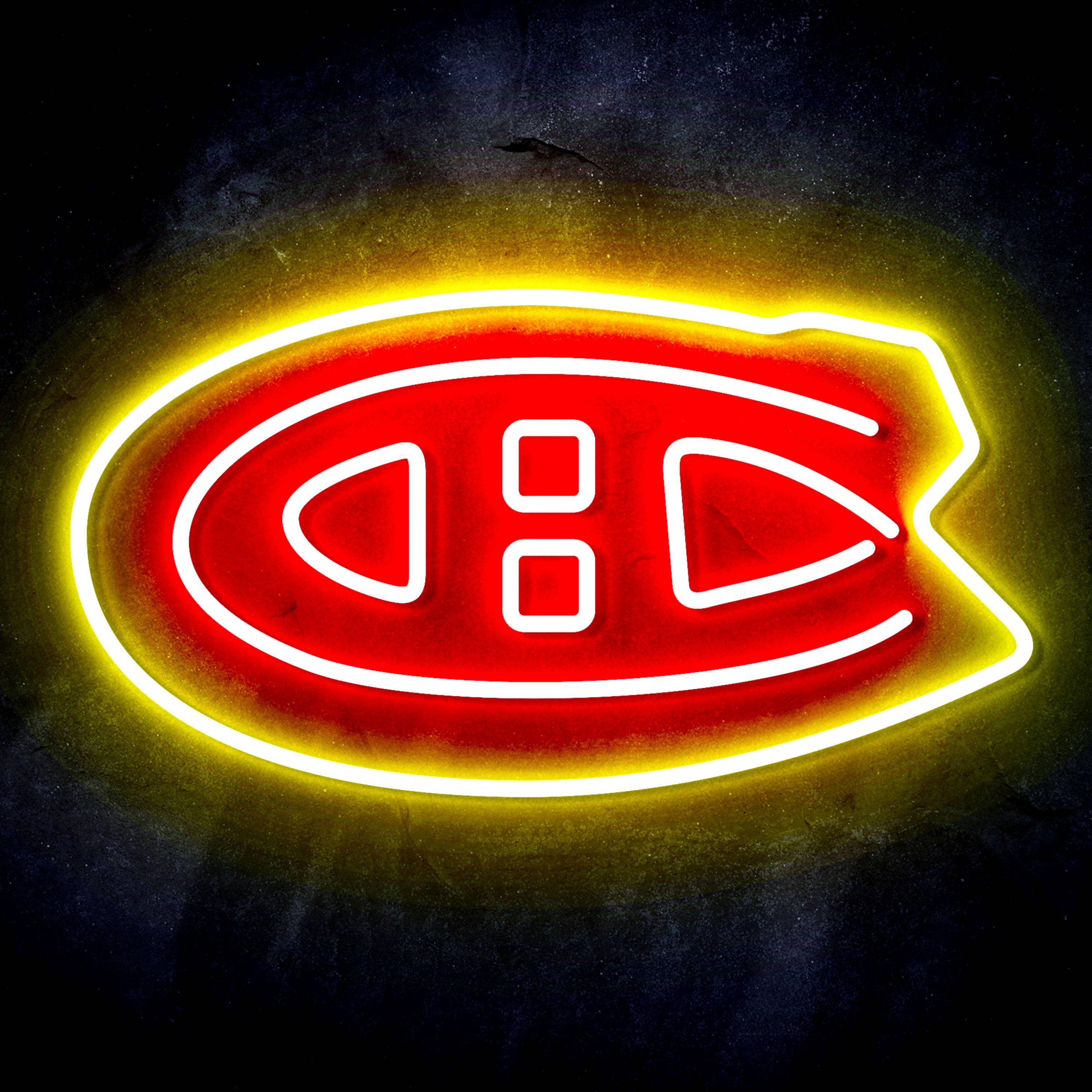 NHL Montr鑼卆l Canadiens Flex Neon-like LED Sign