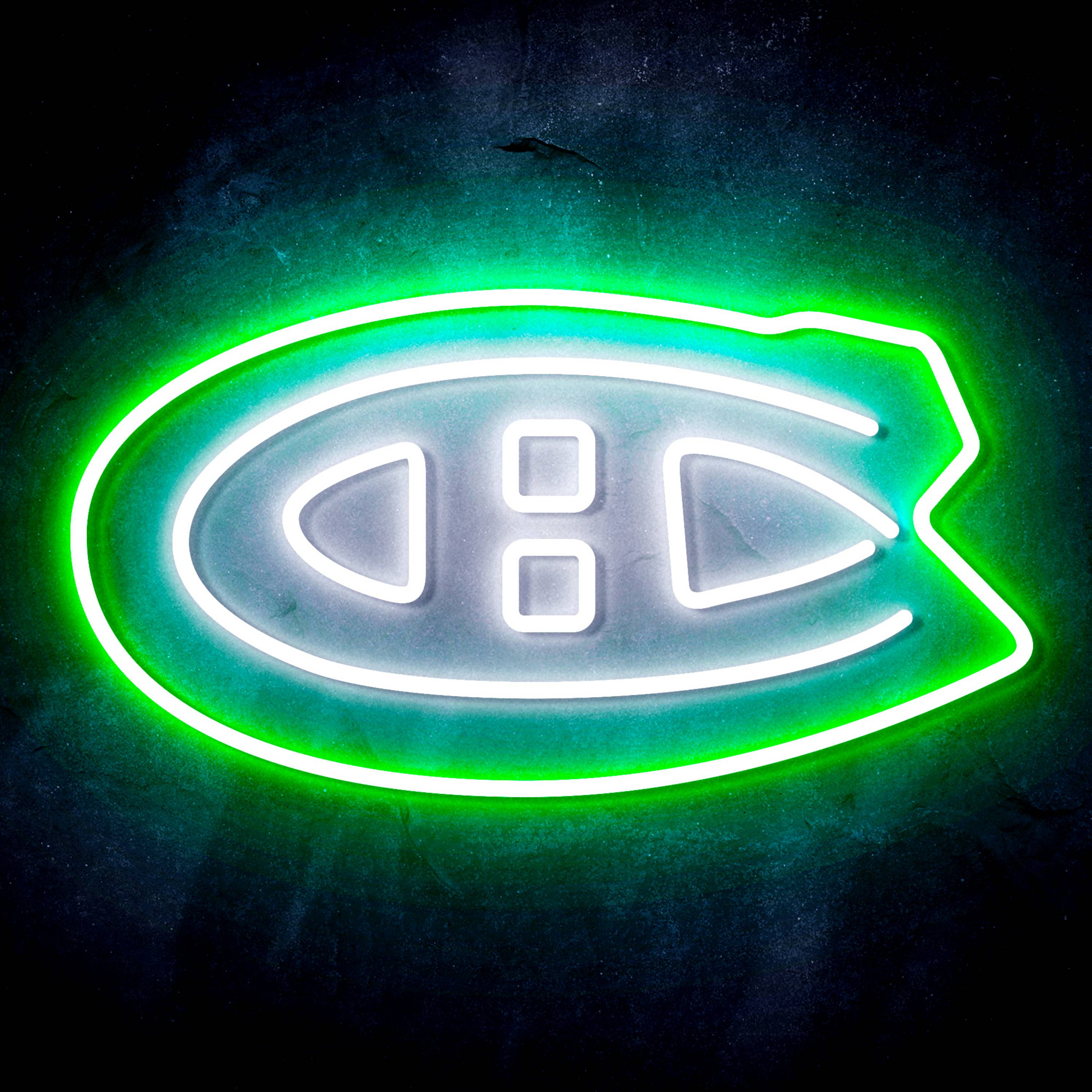 NHL Montr鑼卆l Canadiens Flex Neon-like LED Sign