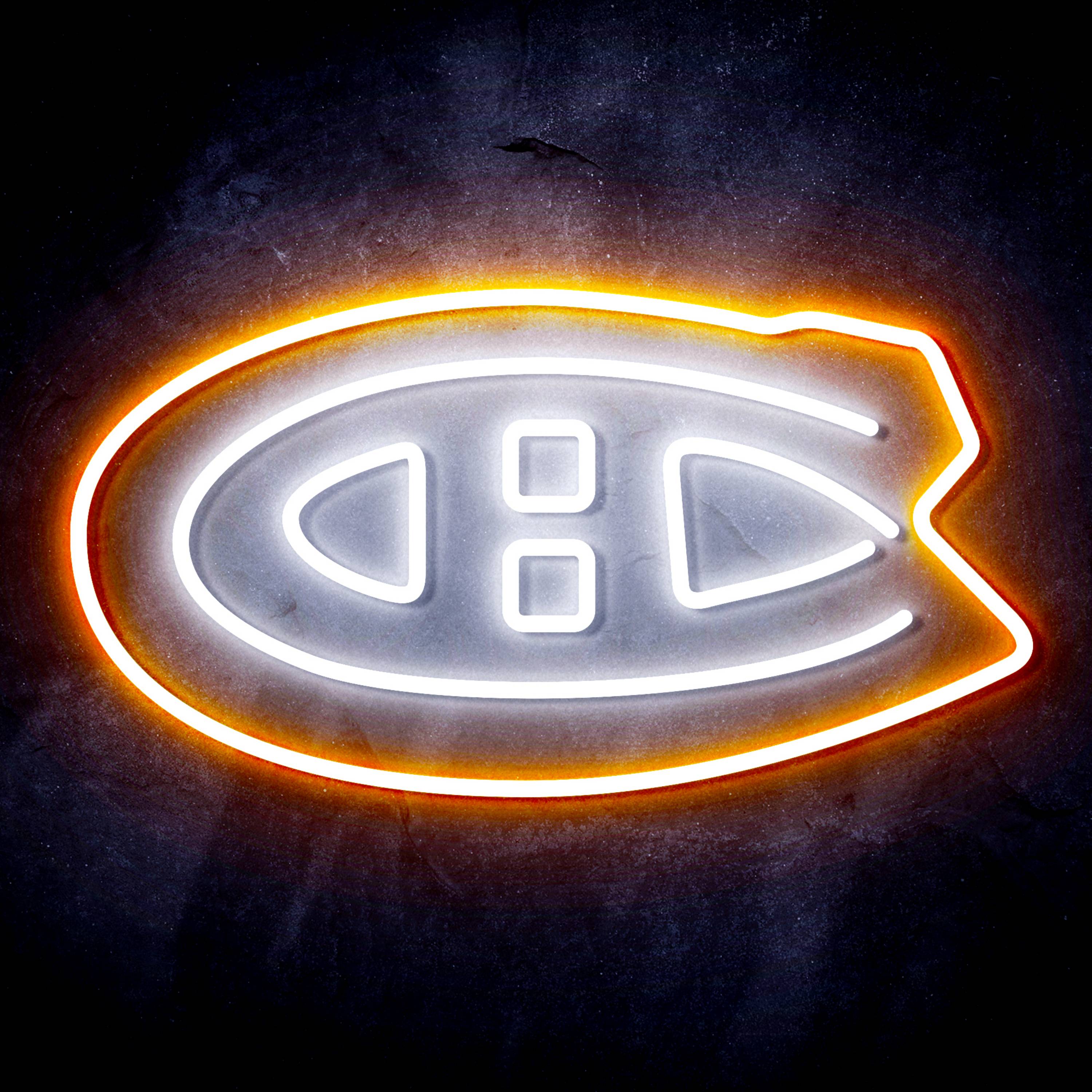 NHL Montr鑼卆l Canadiens Flex Neon-like LED Sign