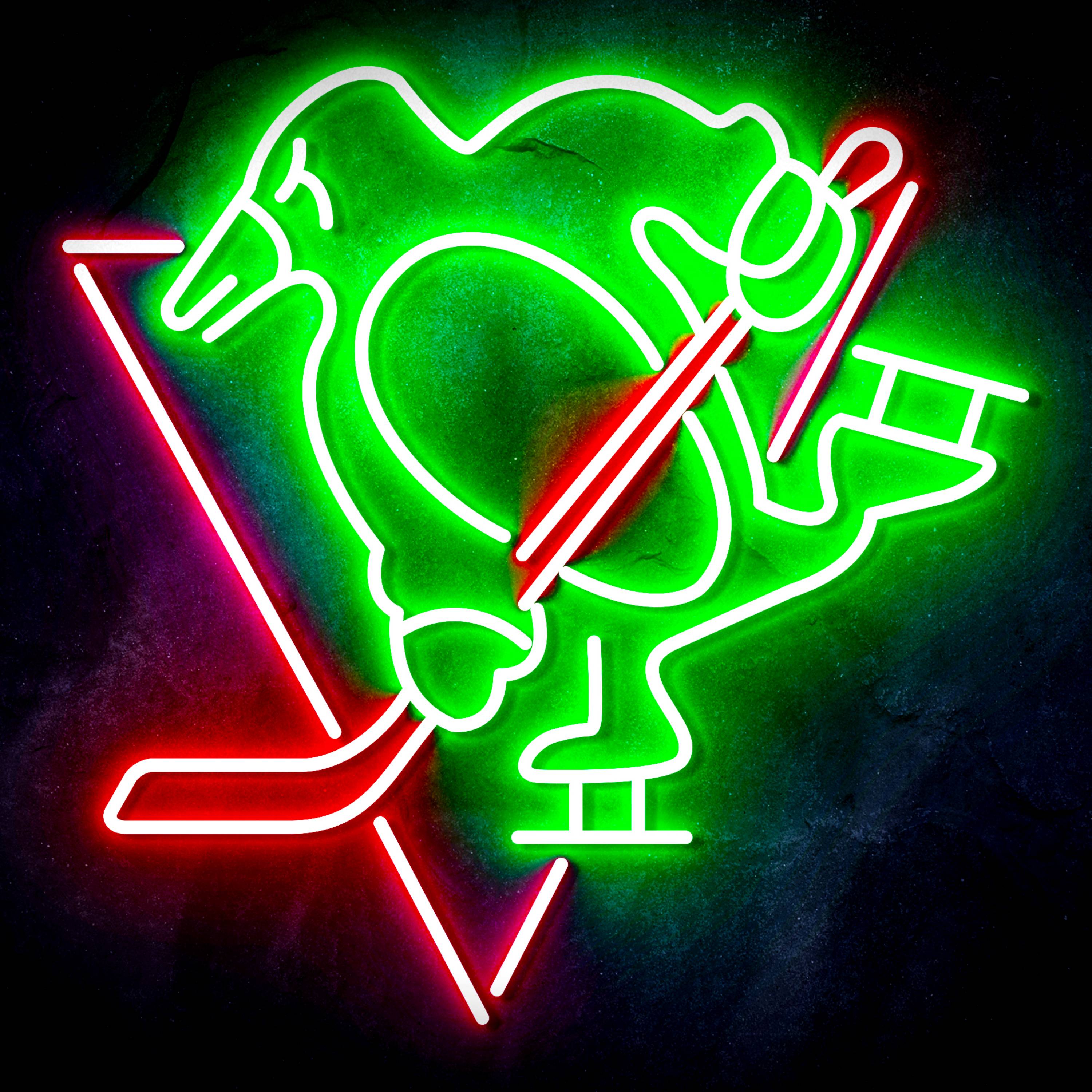 NHL Pittsburgh Penguins Flex Neon-like LED Sign