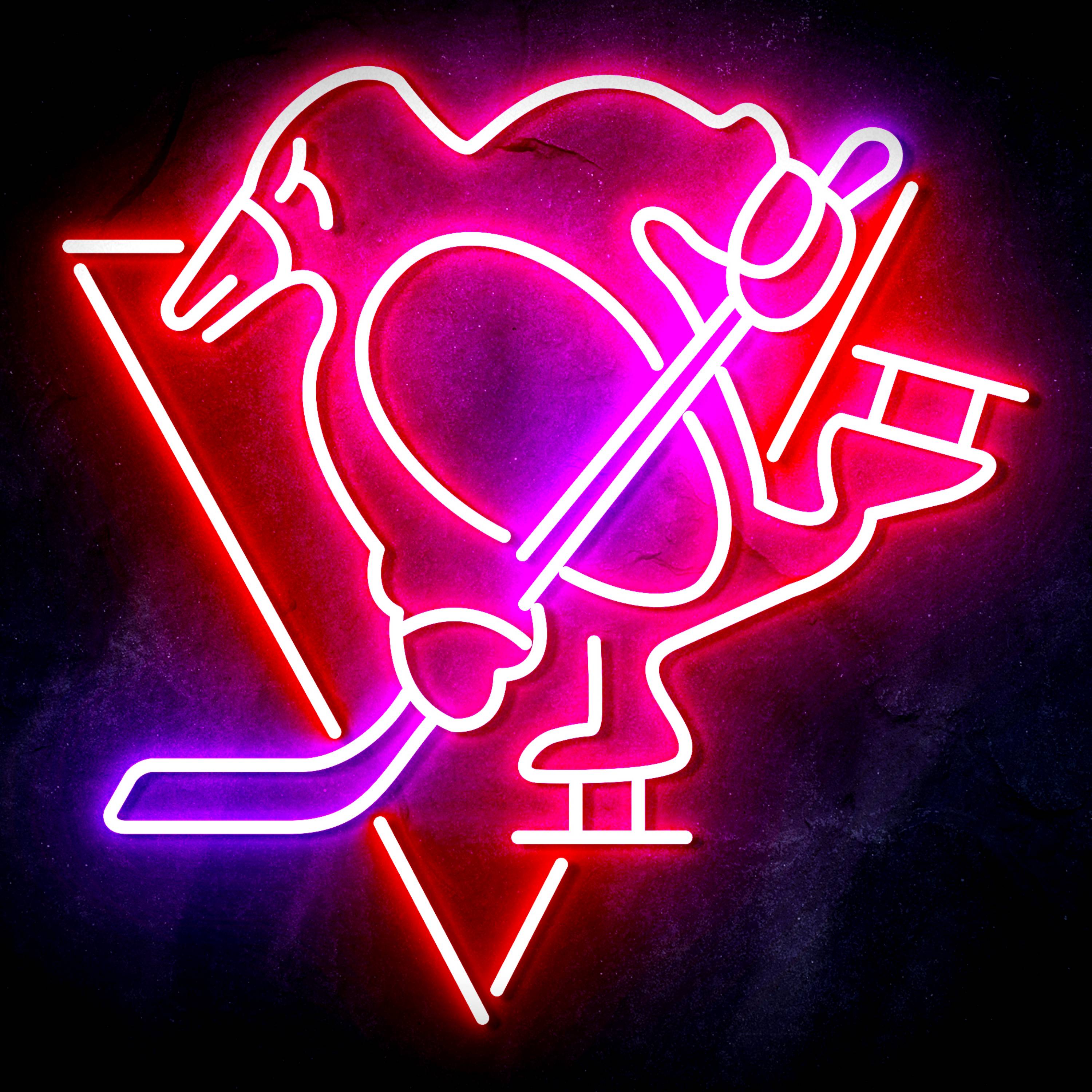 NHL Pittsburgh Penguins Flex Neon-like LED Sign