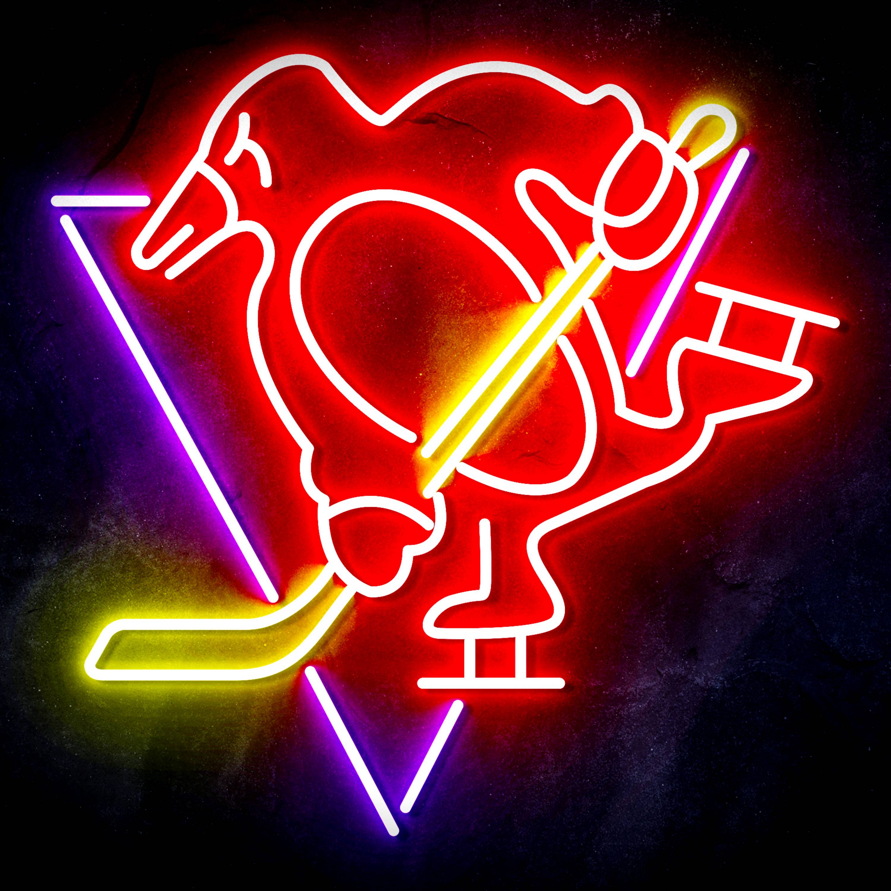 NHL Pittsburgh Penguins Flex Neon-like LED Sign