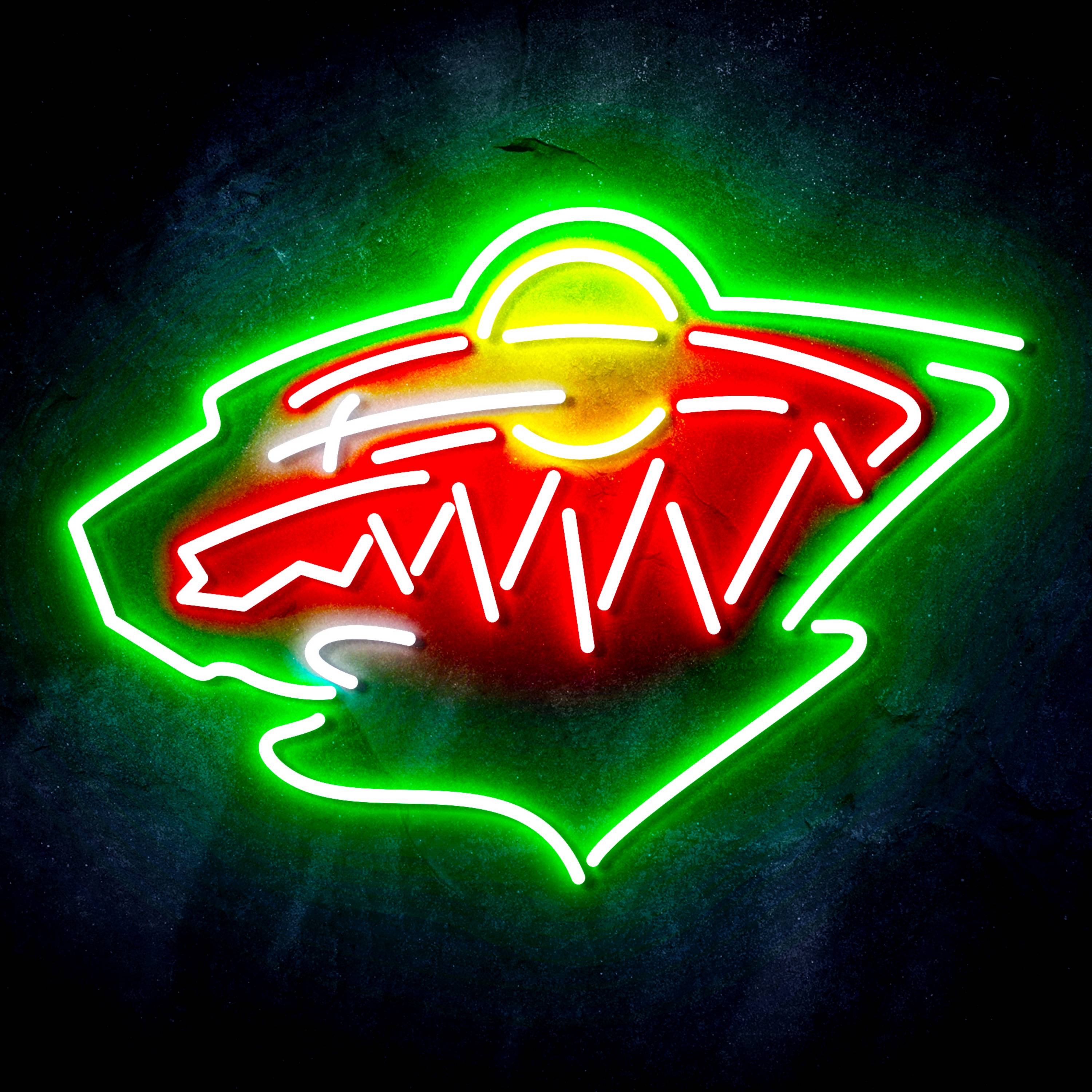 NHL Minnesota Wild Flex Neon-like LED Sign