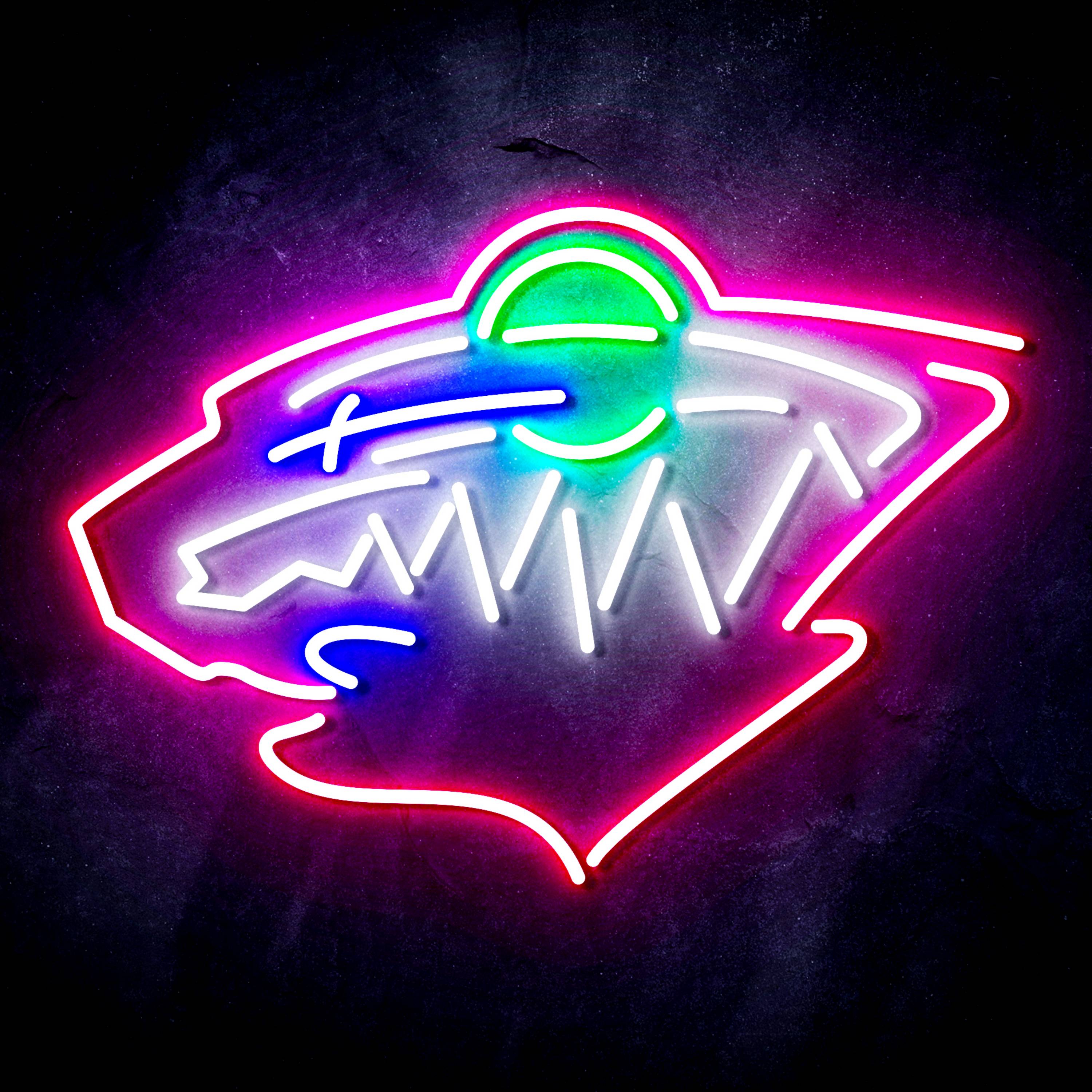 NHL Minnesota Wild Flex Neon-like LED Sign