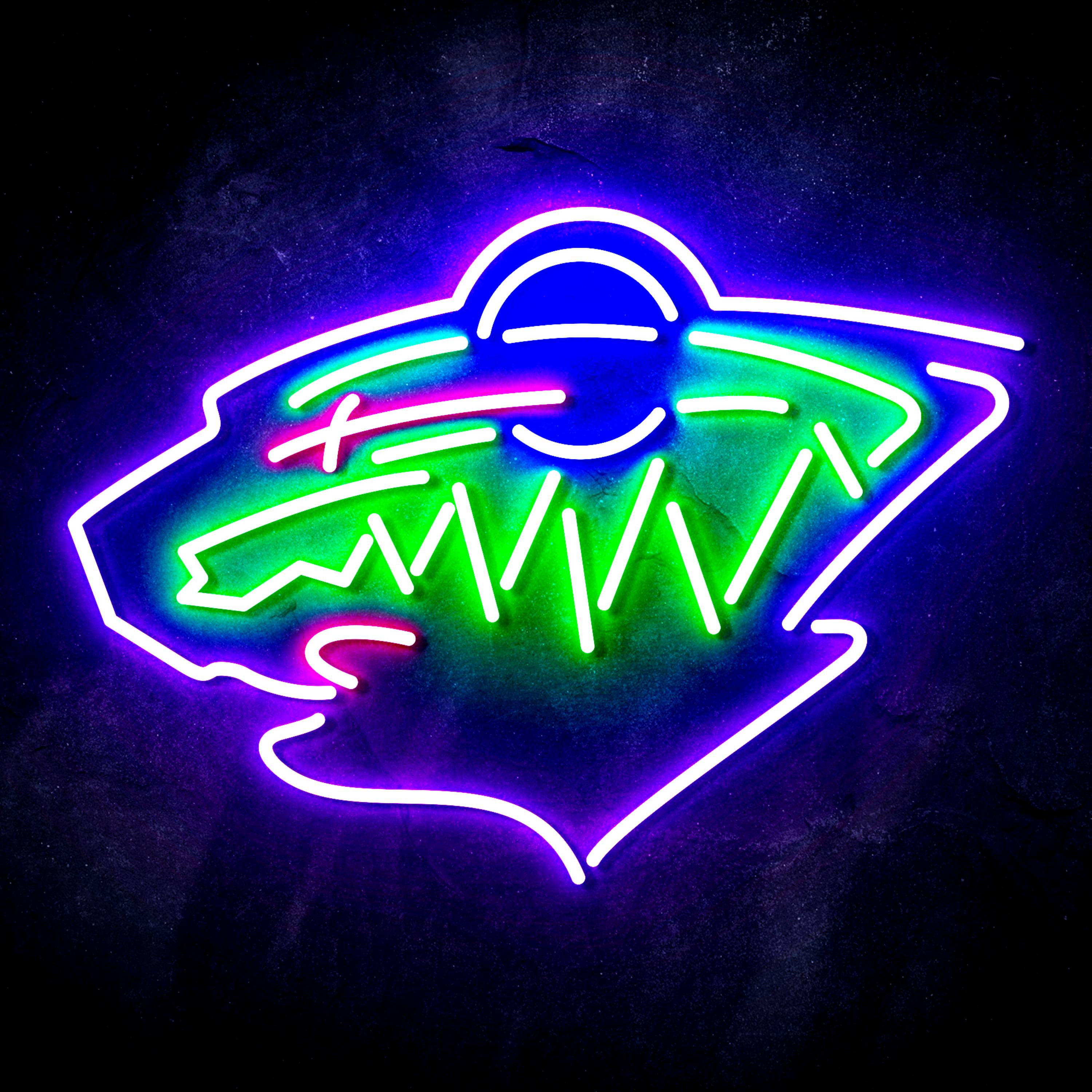 NHL Minnesota Wild Flex Neon-like LED Sign