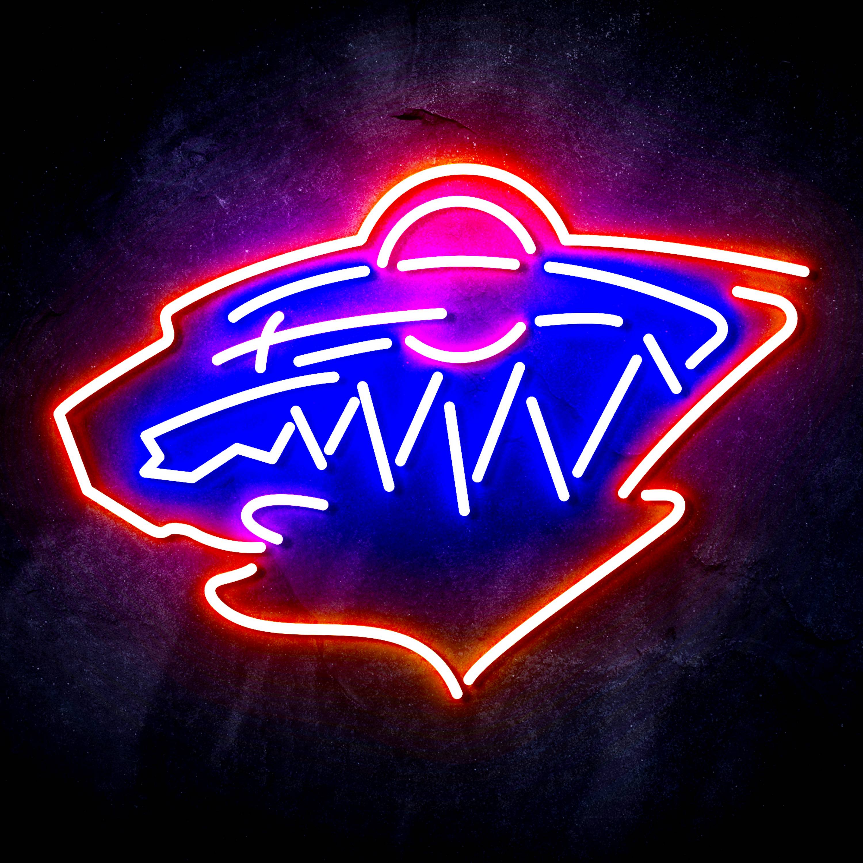 NHL Minnesota Wild Flex Neon-like LED Sign