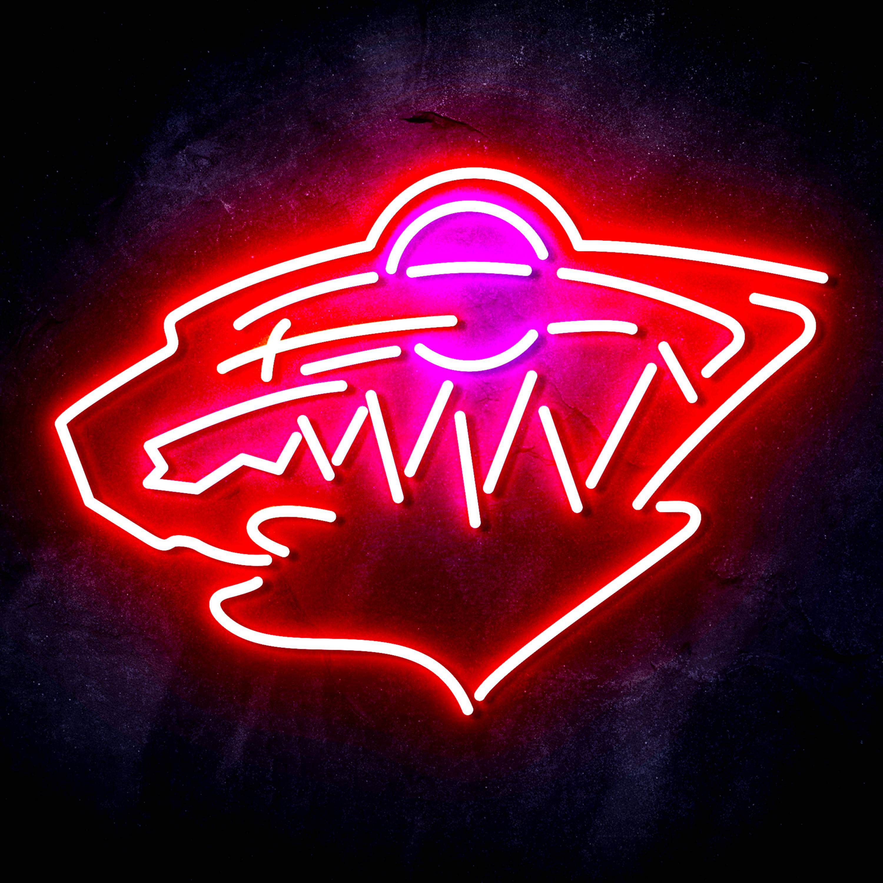 NHL Minnesota Wild Flex Neon-like LED Sign