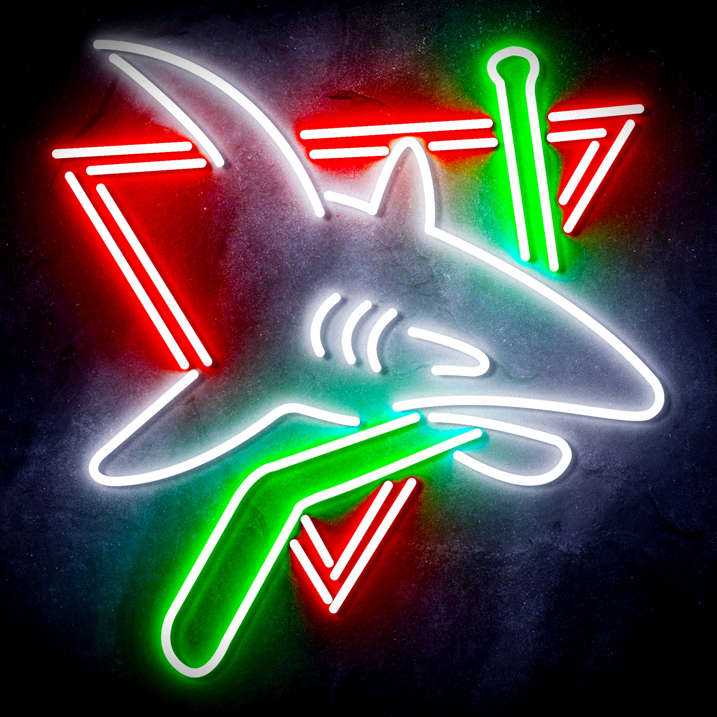 NHL San Jose Sharks Flex Neon-like LED Sign