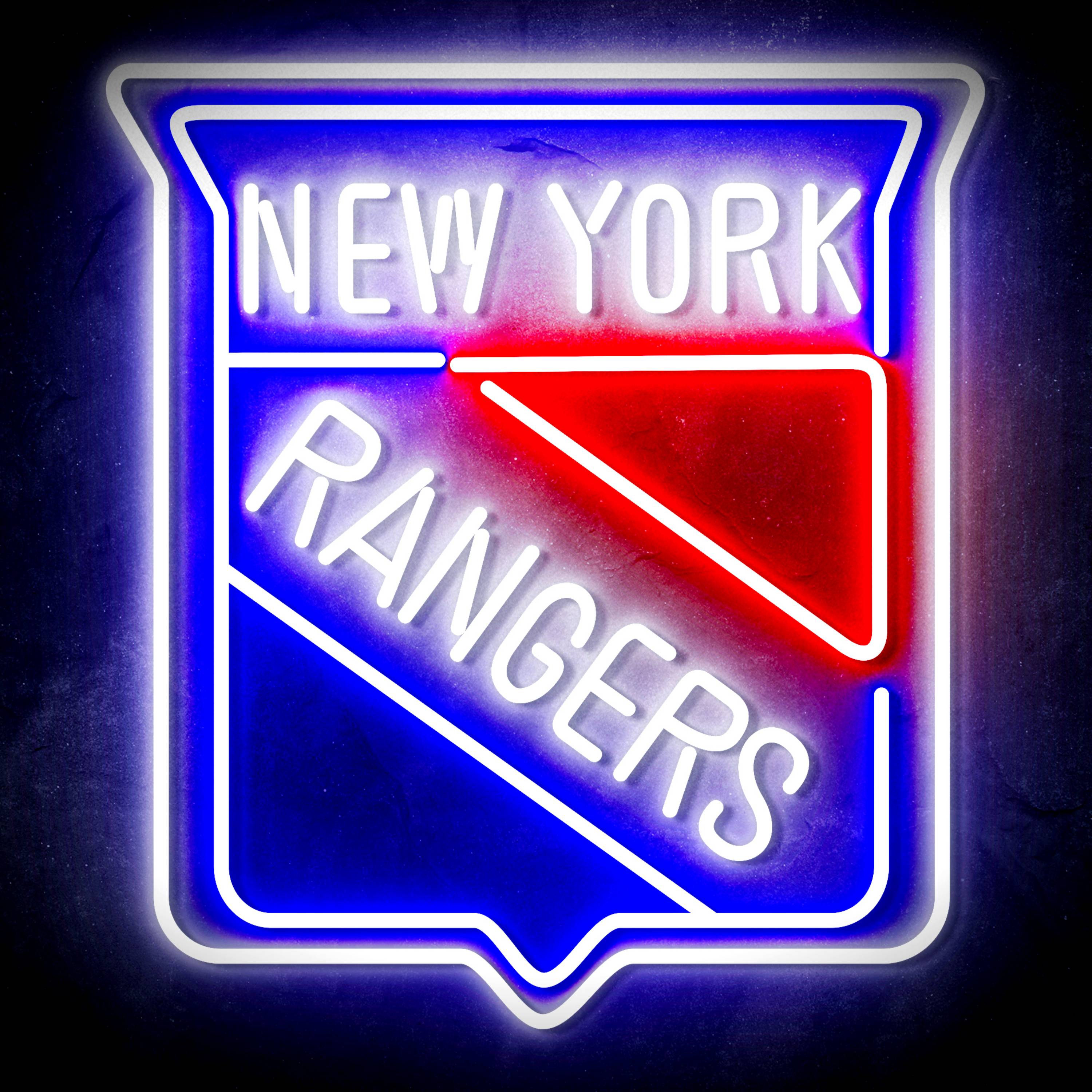 NHL New York Rangers Flex Neon-like LED Sign