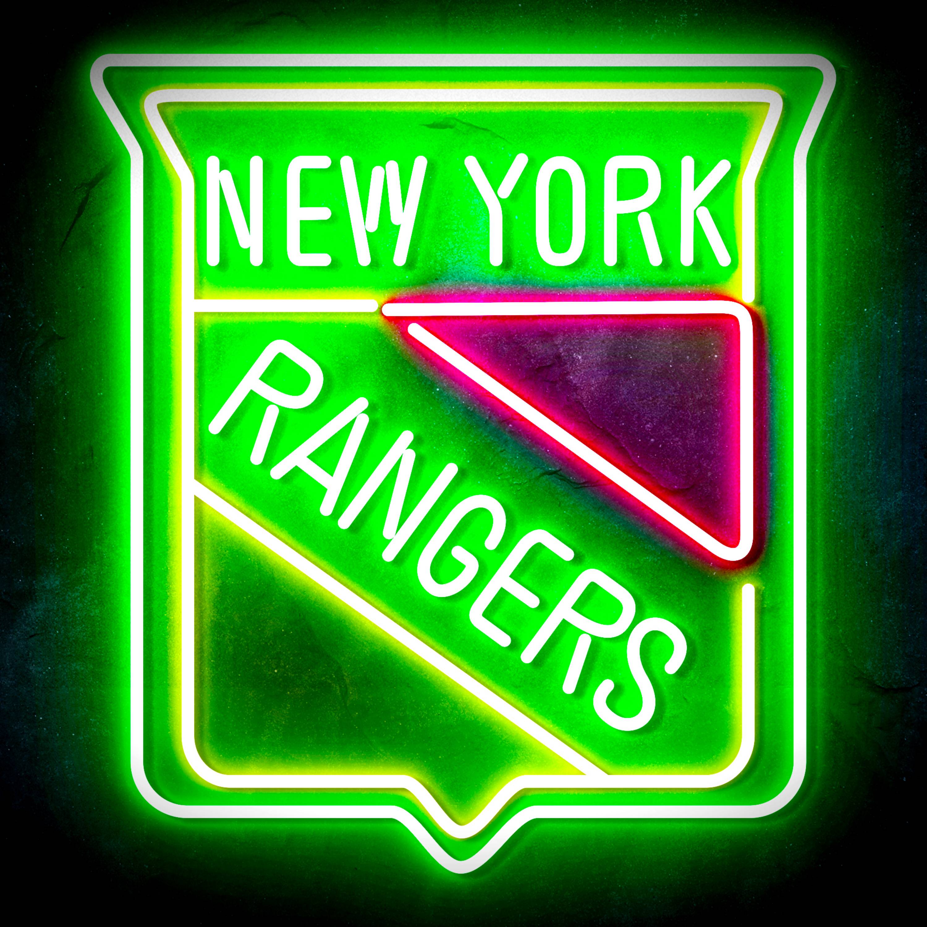 NHL New York Rangers Flex Neon-like LED Sign