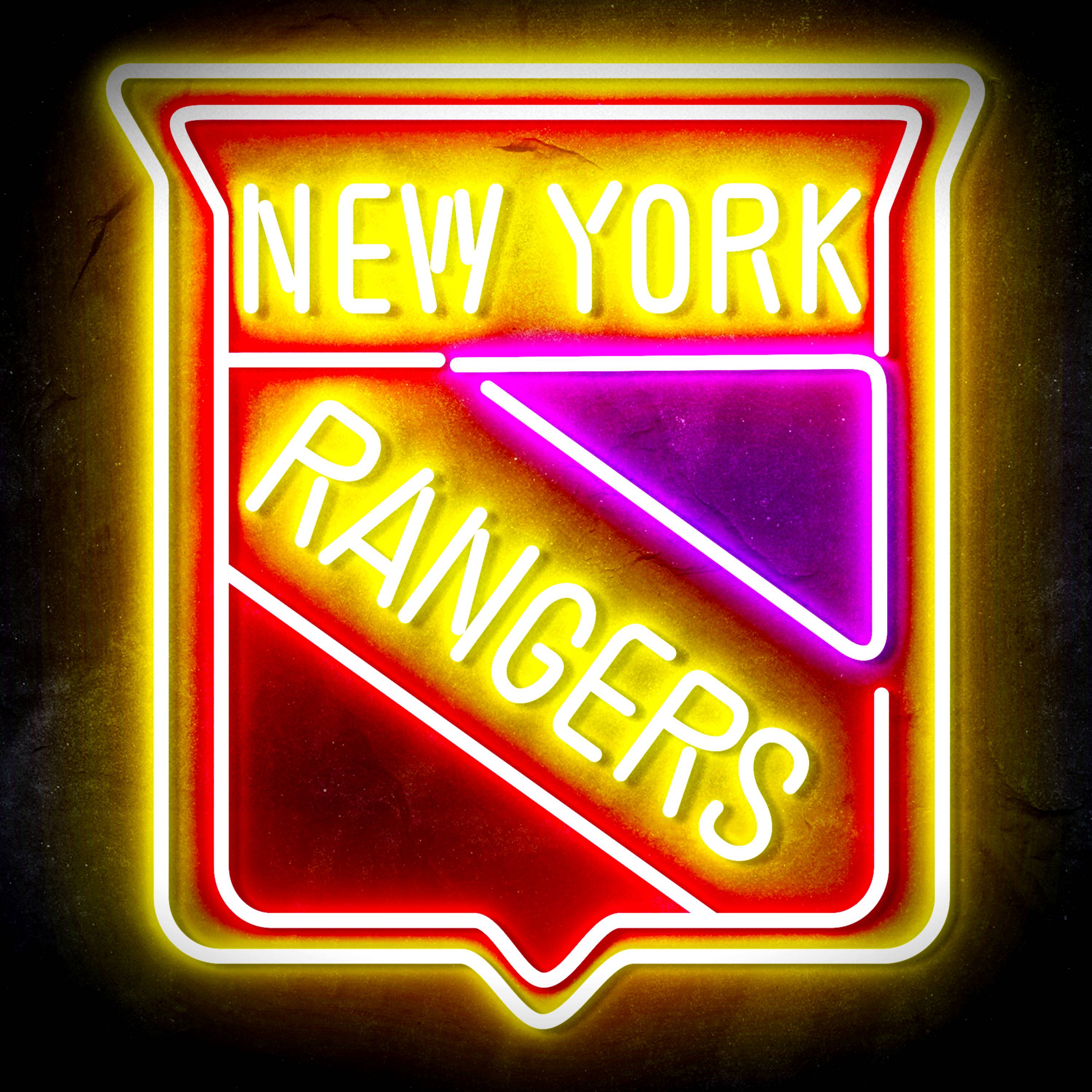 NHL New York Rangers Flex Neon-like LED Sign