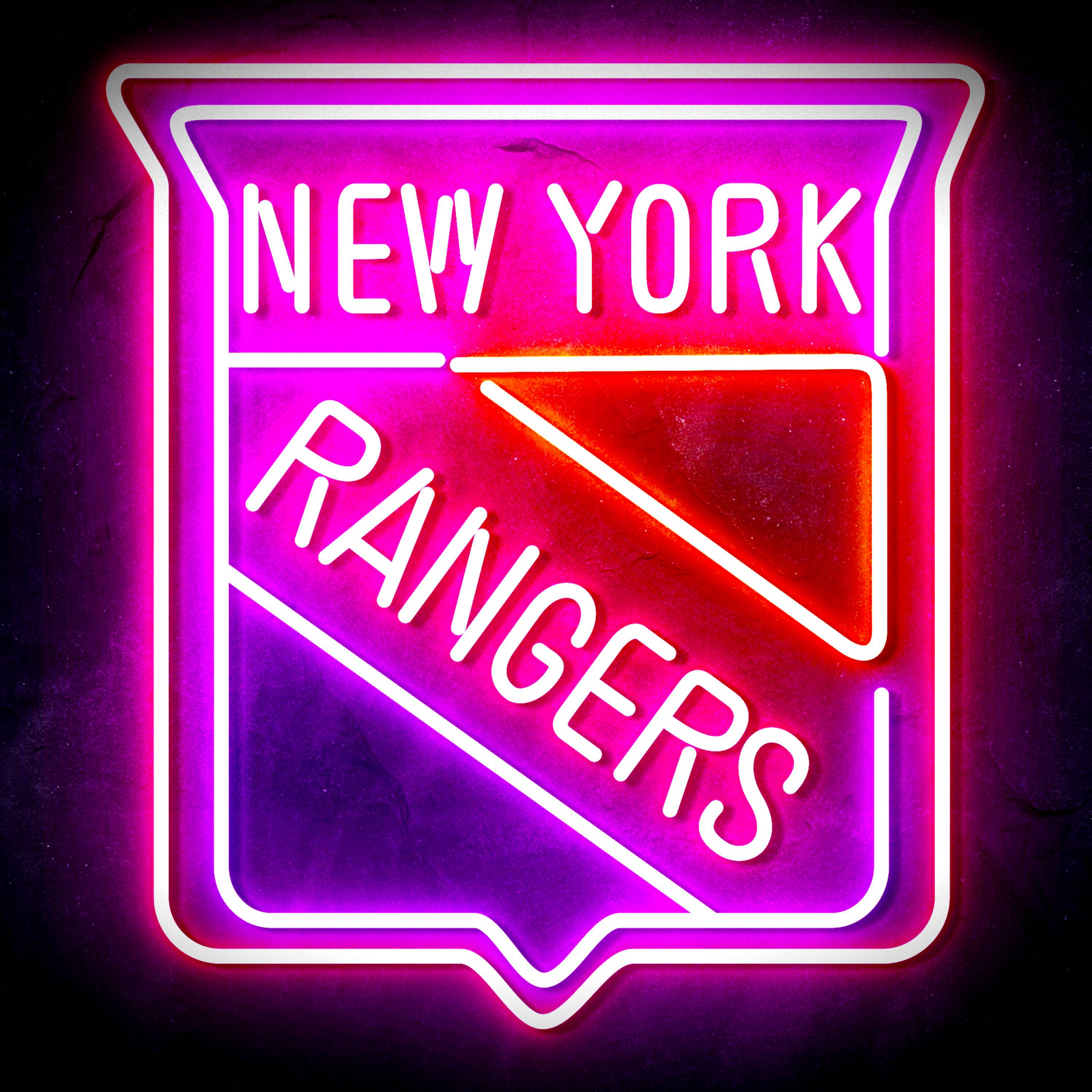 NHL New York Rangers Flex Neon-like LED Sign