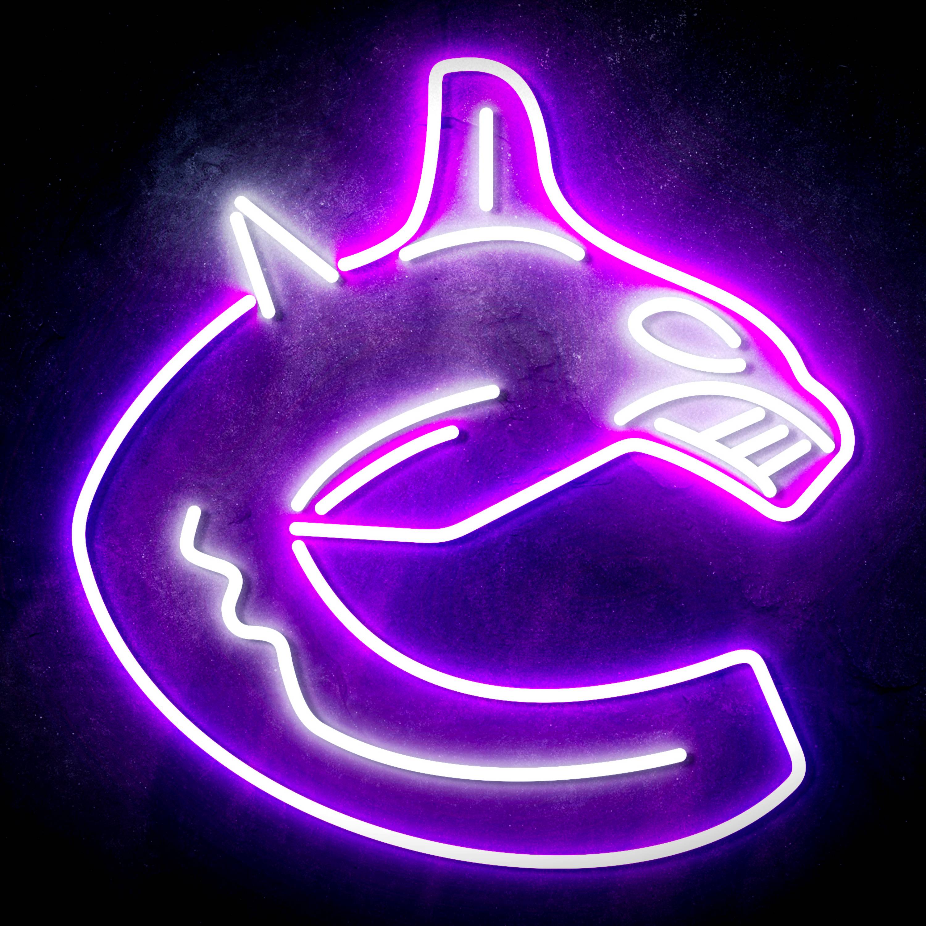 NHL Vancouver Canucks Flex Neon-like LED Sign