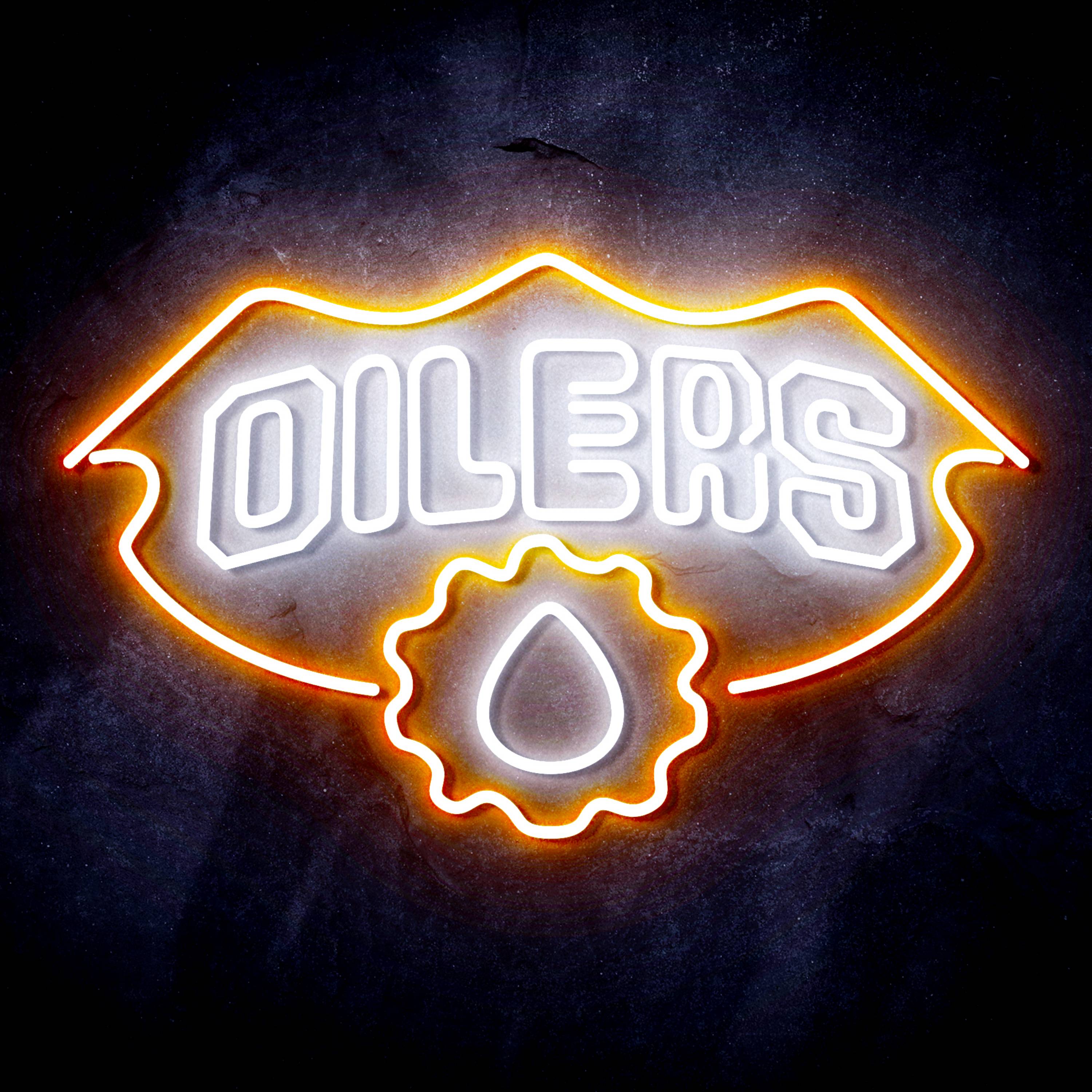 NHL Edmonton Oilers Flex Neon-like LED Sign