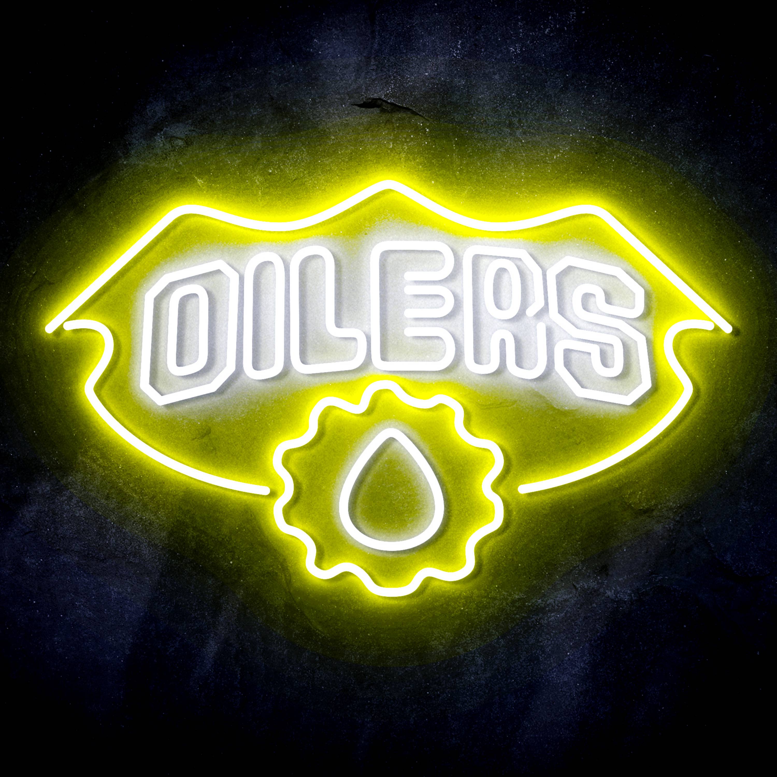 NHL Edmonton Oilers Flex Neon-like LED Sign