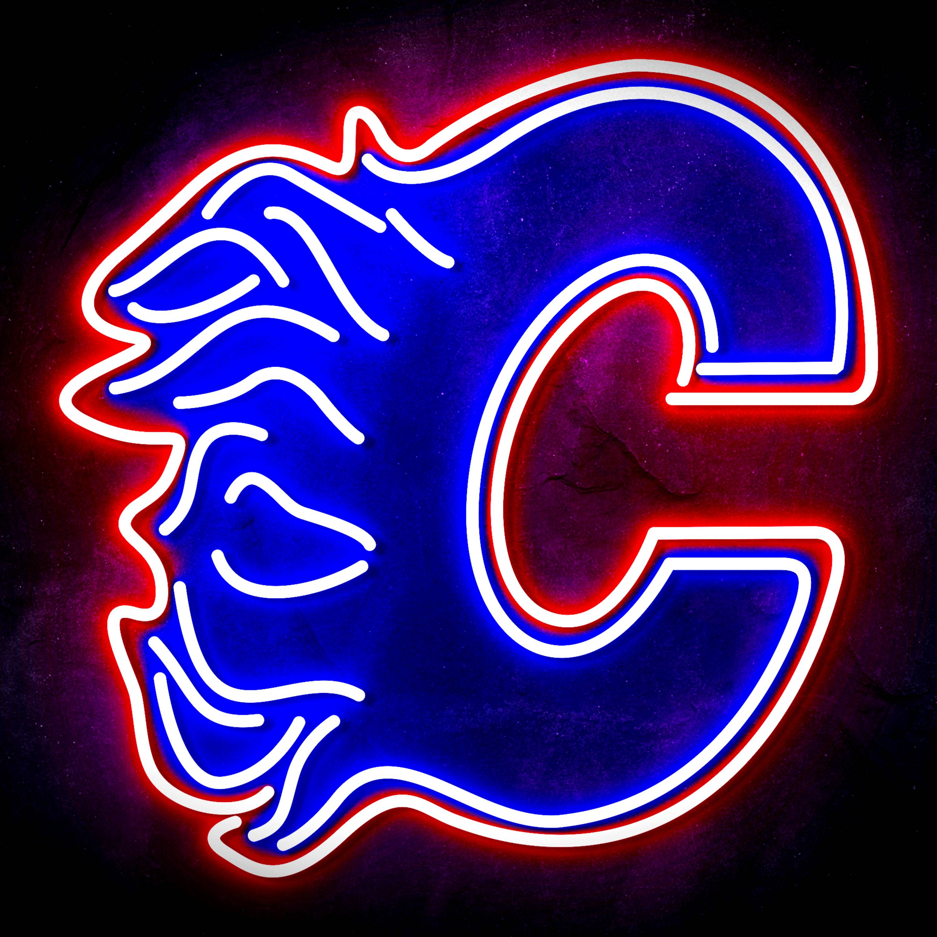 NHL Calgary Flames Flex Neon-like LED Sign