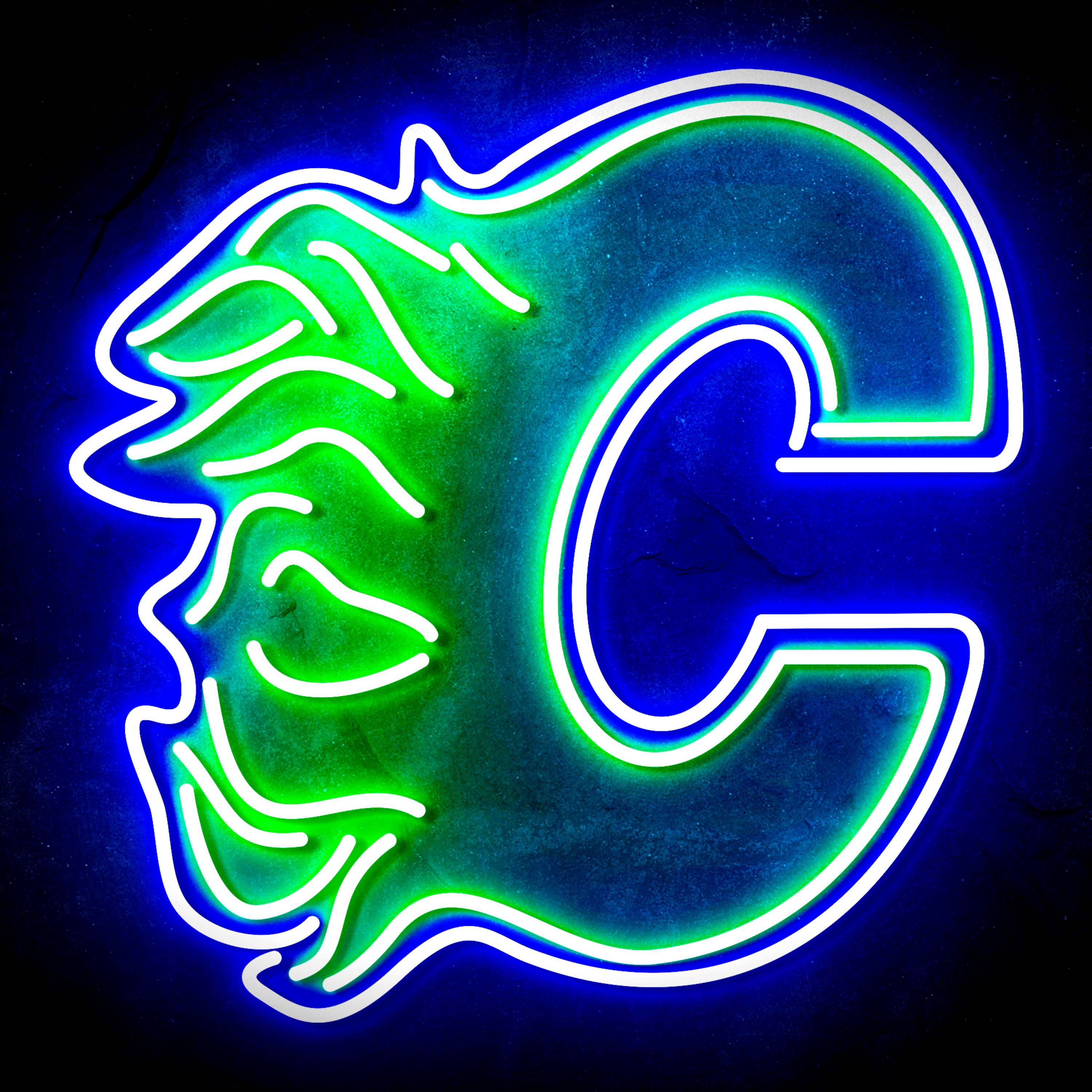 NHL Calgary Flames Flex Neon-like LED Sign