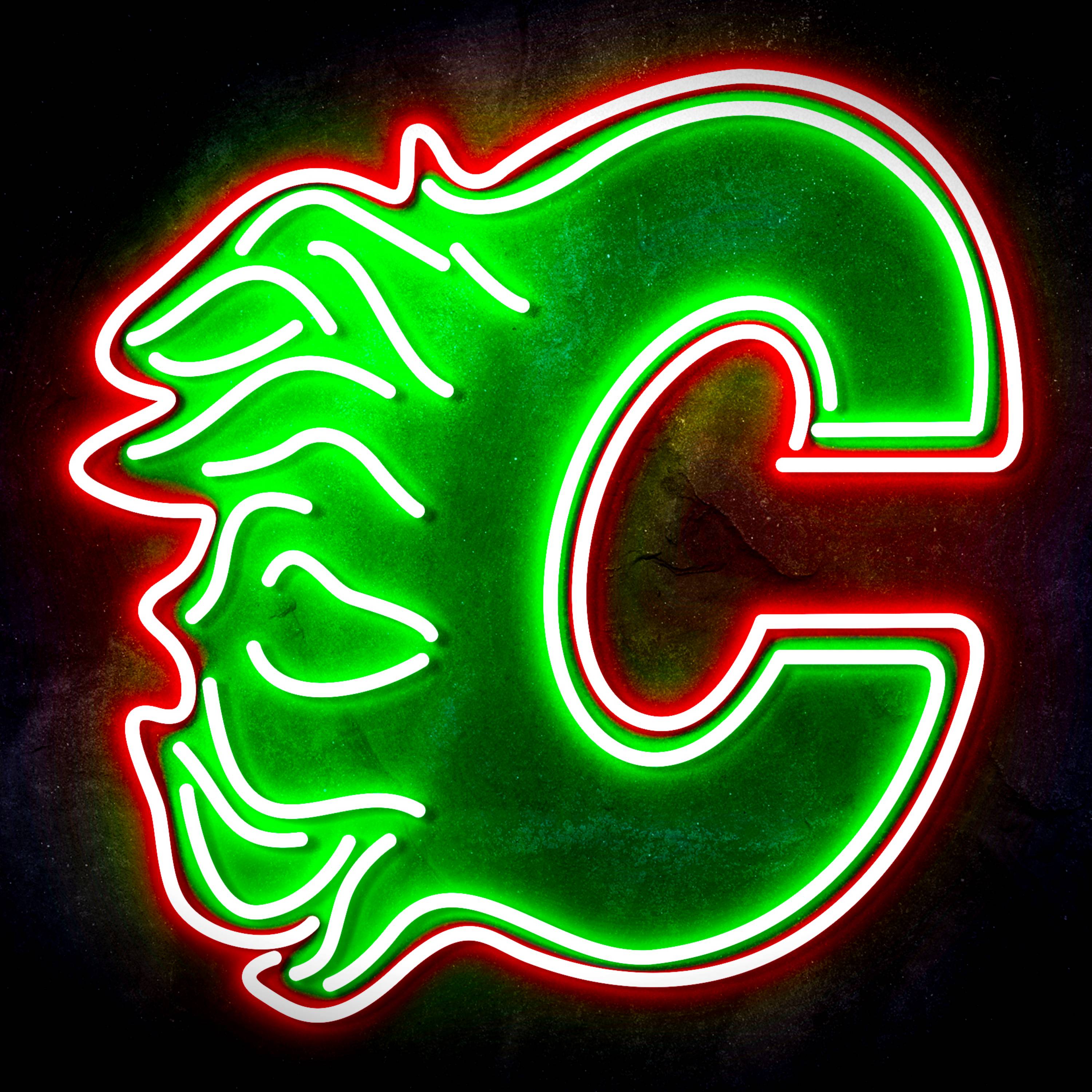 NHL Calgary Flames Flex Neon-like LED Sign