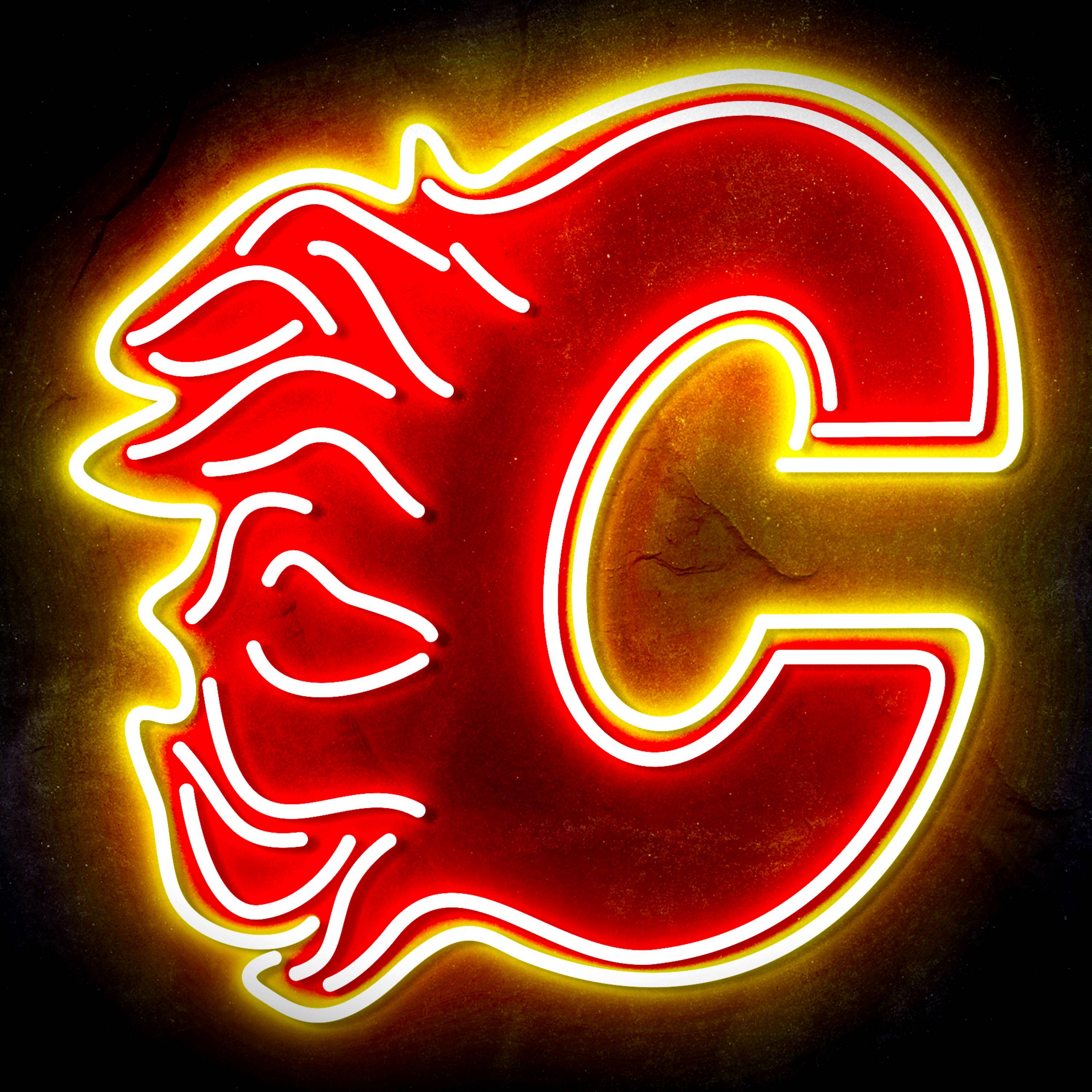 NHL Calgary Flames Flex Neon-like LED Sign