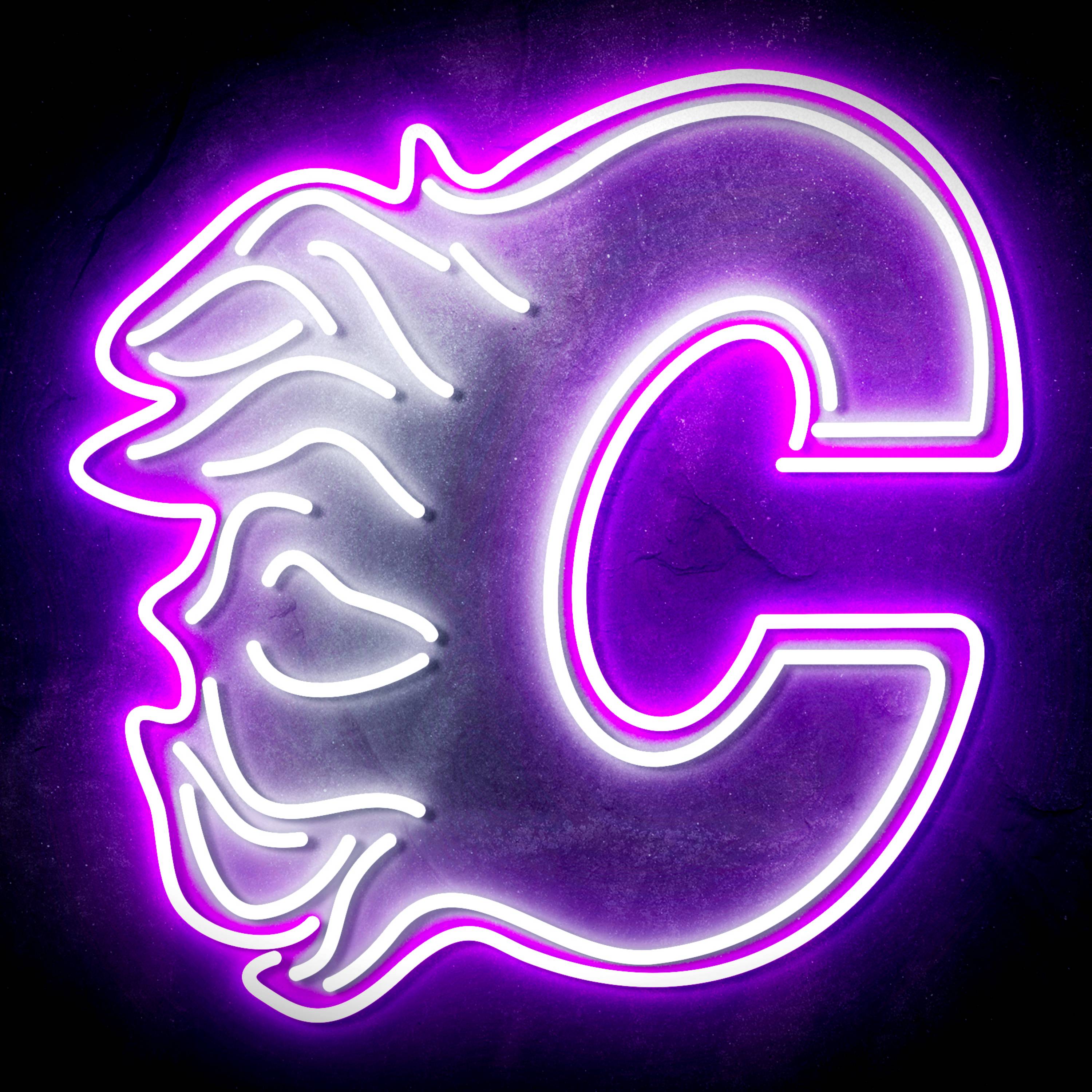 NHL Calgary Flames Flex Neon-like LED Sign