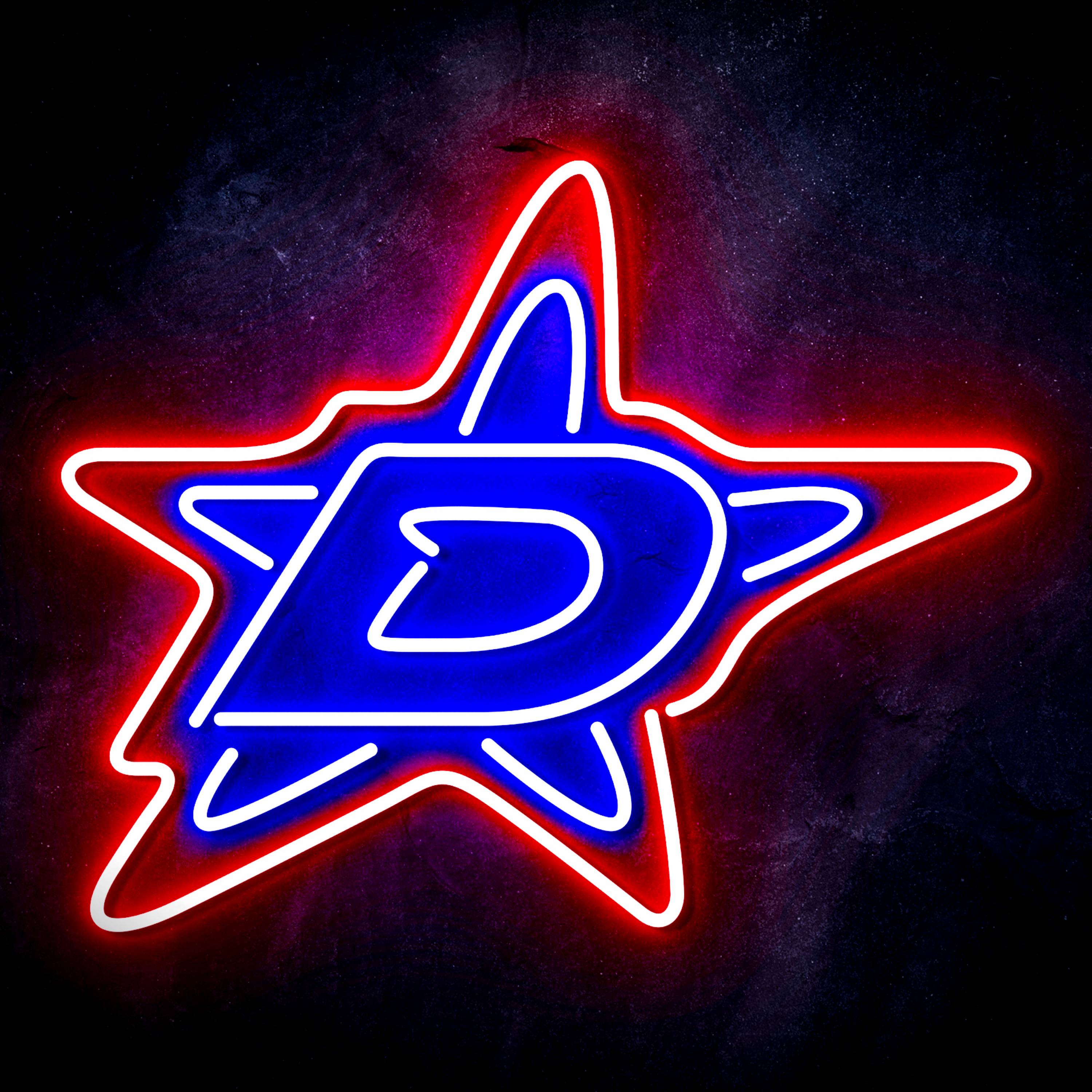 NHL Dallas Stars Flex Neon-like LED Sign