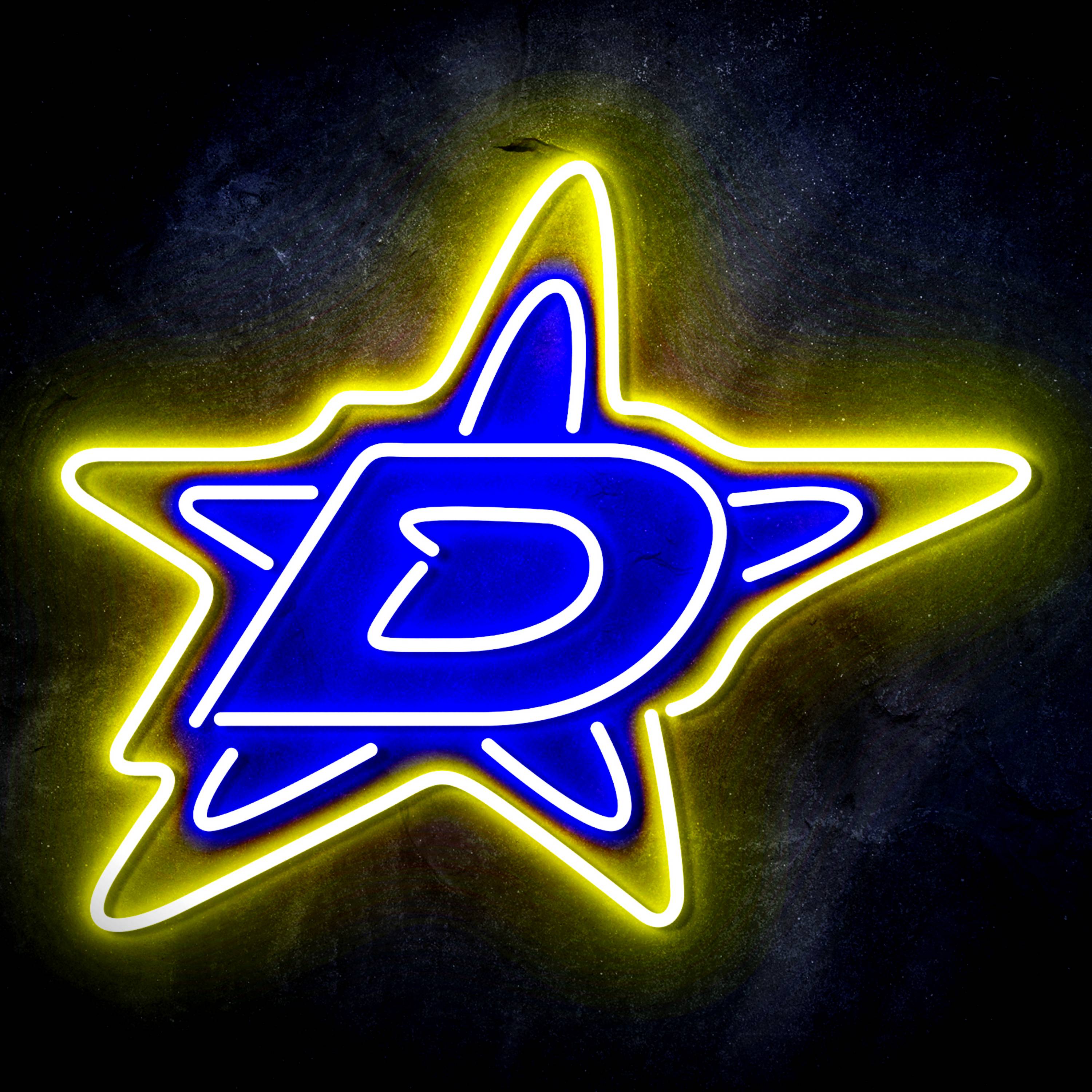 NHL Dallas Stars Flex Neon-like LED Sign