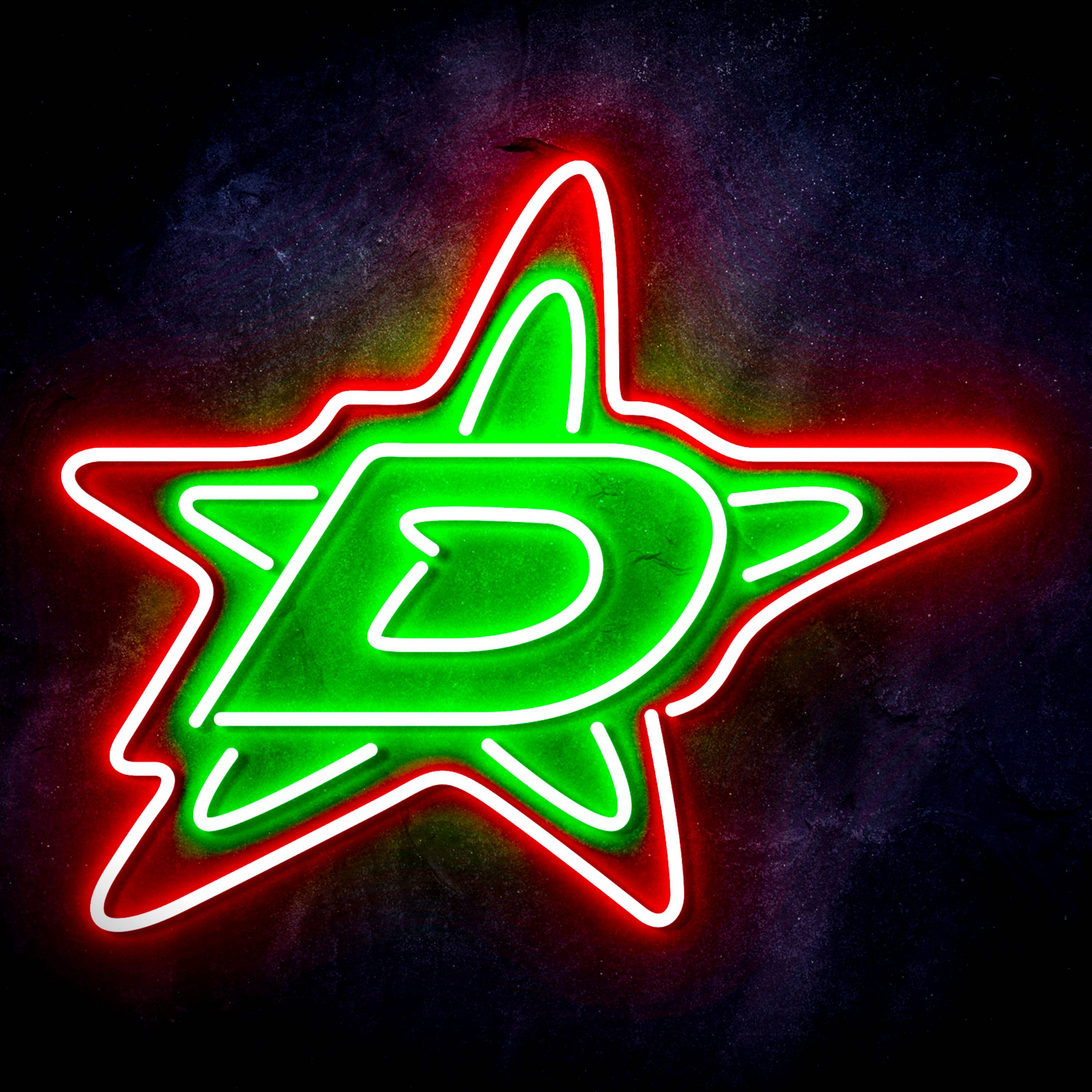 NHL Dallas Stars Flex Neon-like LED Sign