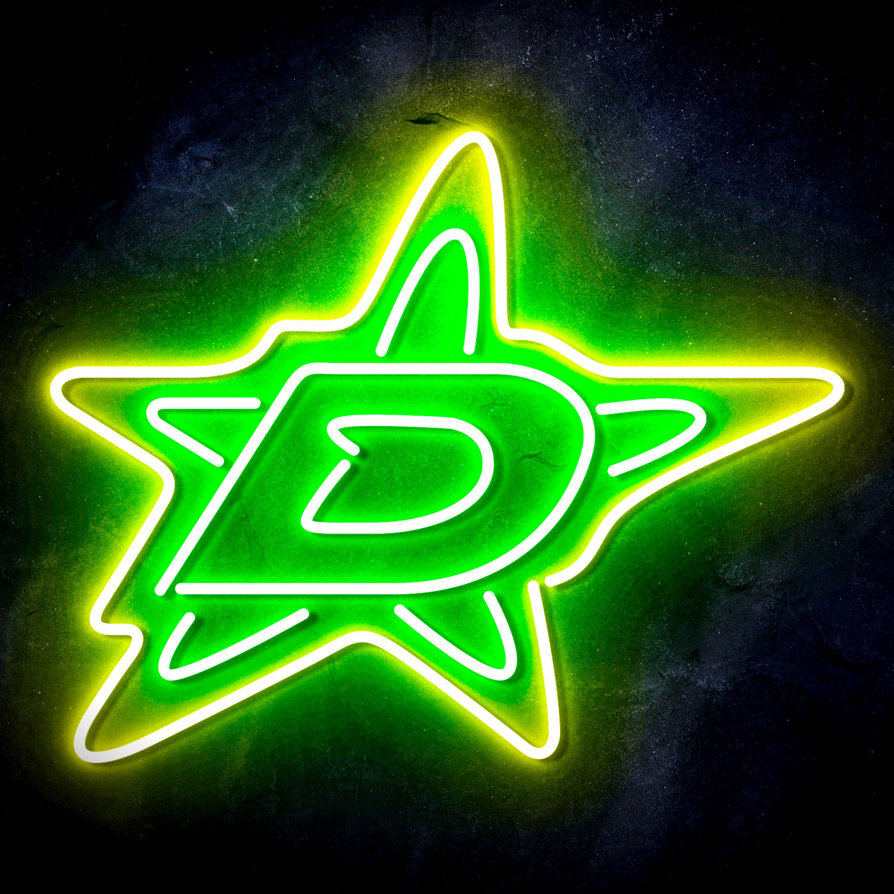 NHL Dallas Stars Flex Neon-like LED Sign