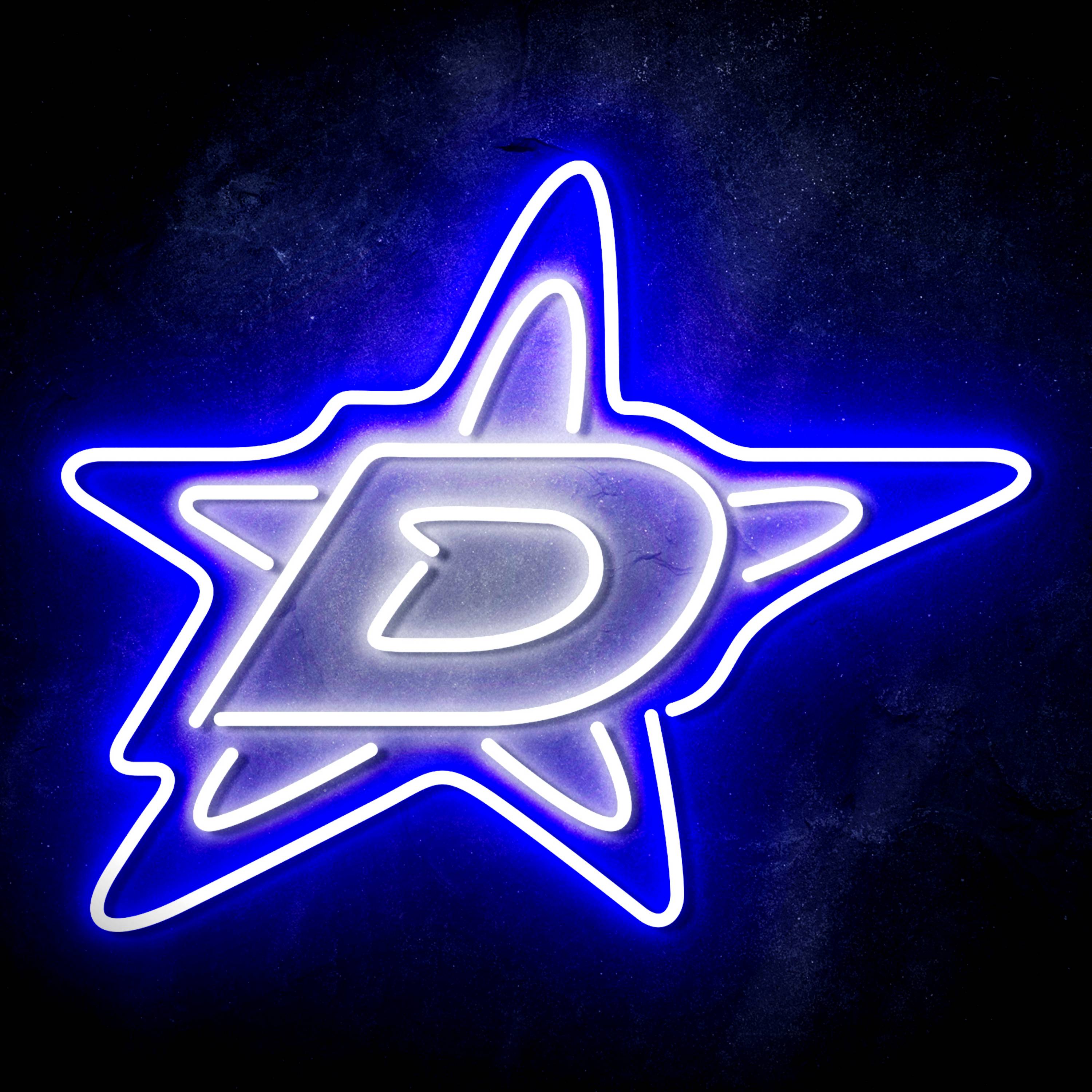 NHL Dallas Stars Flex Neon-like LED Sign