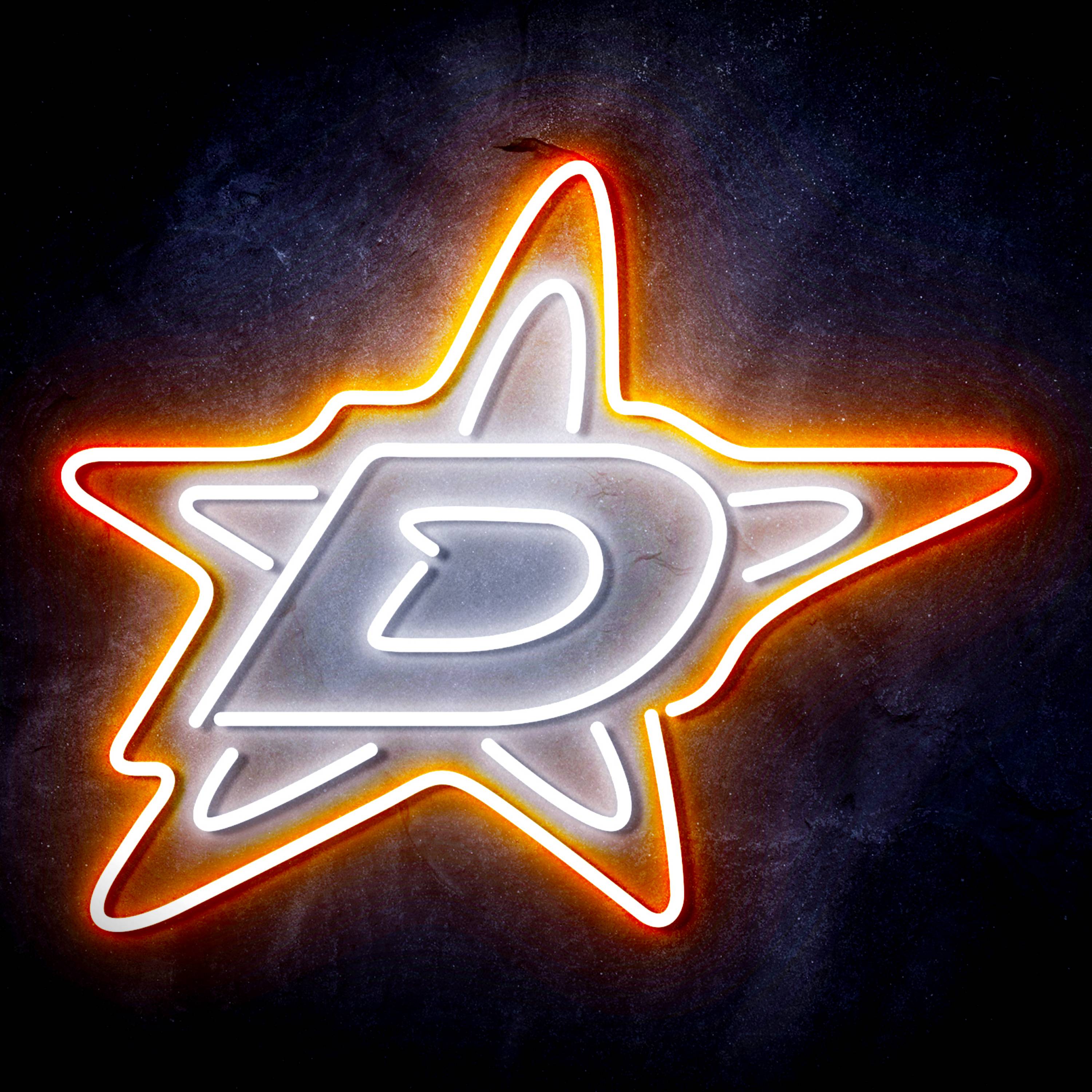 NHL Dallas Stars Flex Neon-like LED Sign