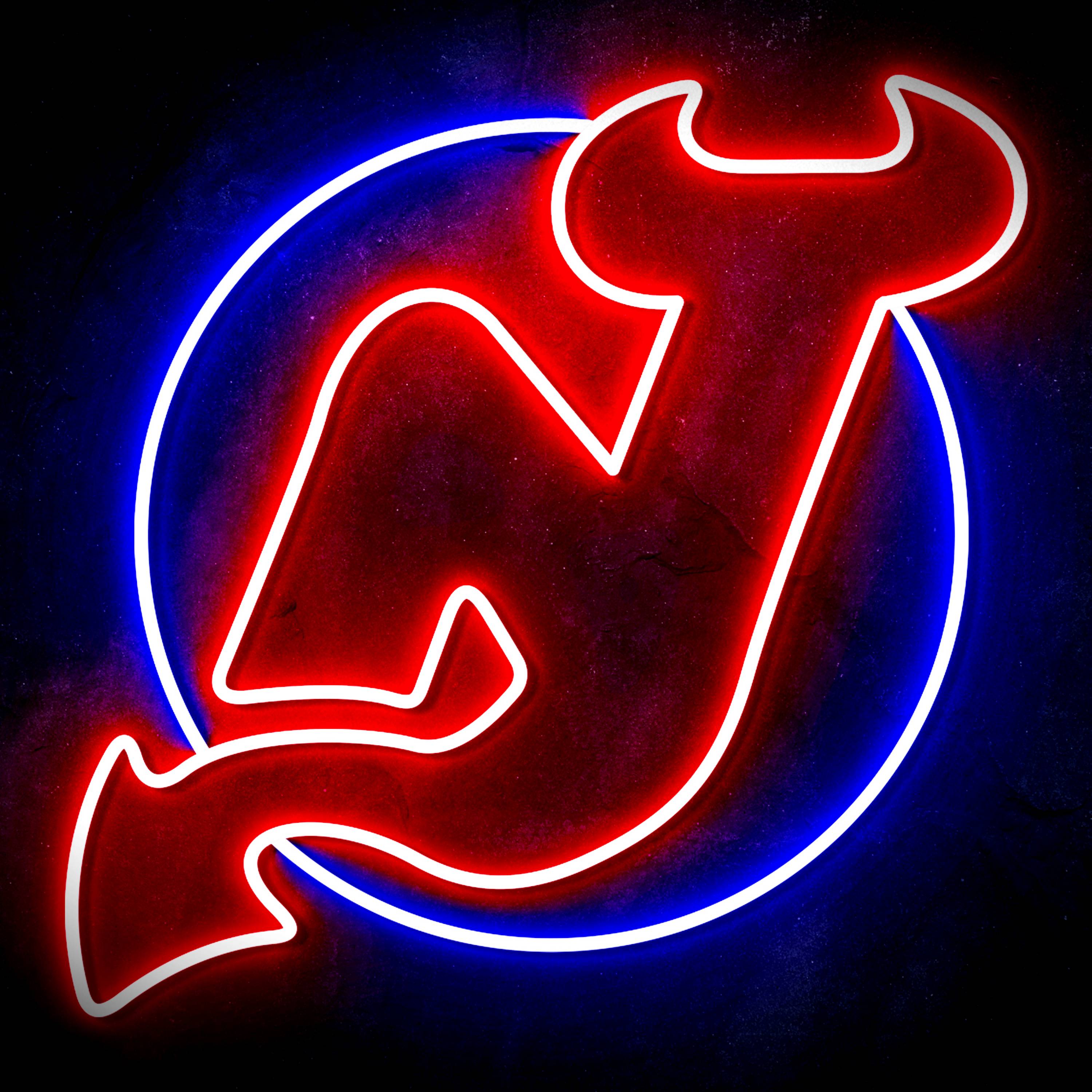 MHL New Jersey Devils Flex Neon-like LED Sign