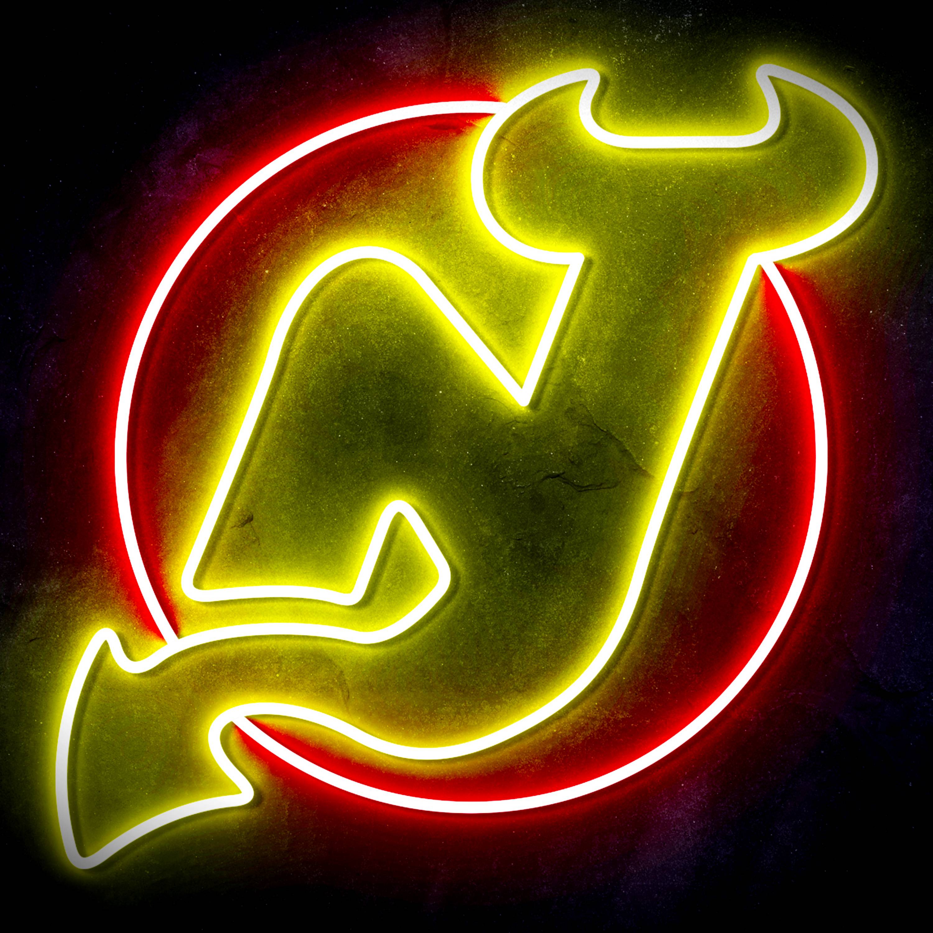 New Jersey Devils Flex Neon-like LED Sign