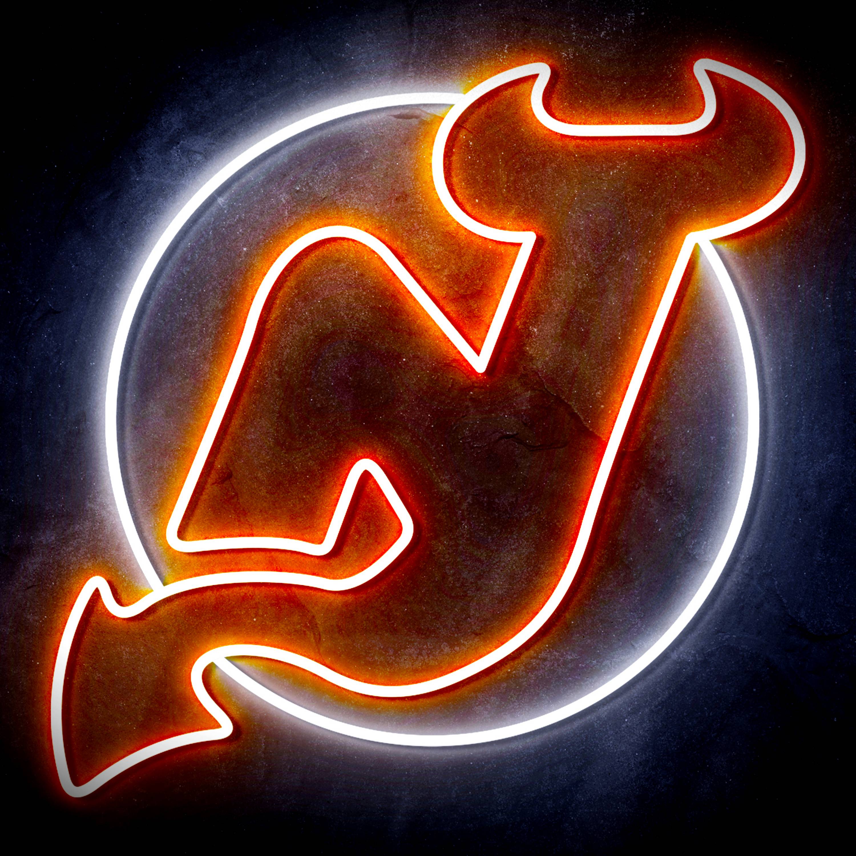 New Jersey Devils Flex Neon-like LED Sign