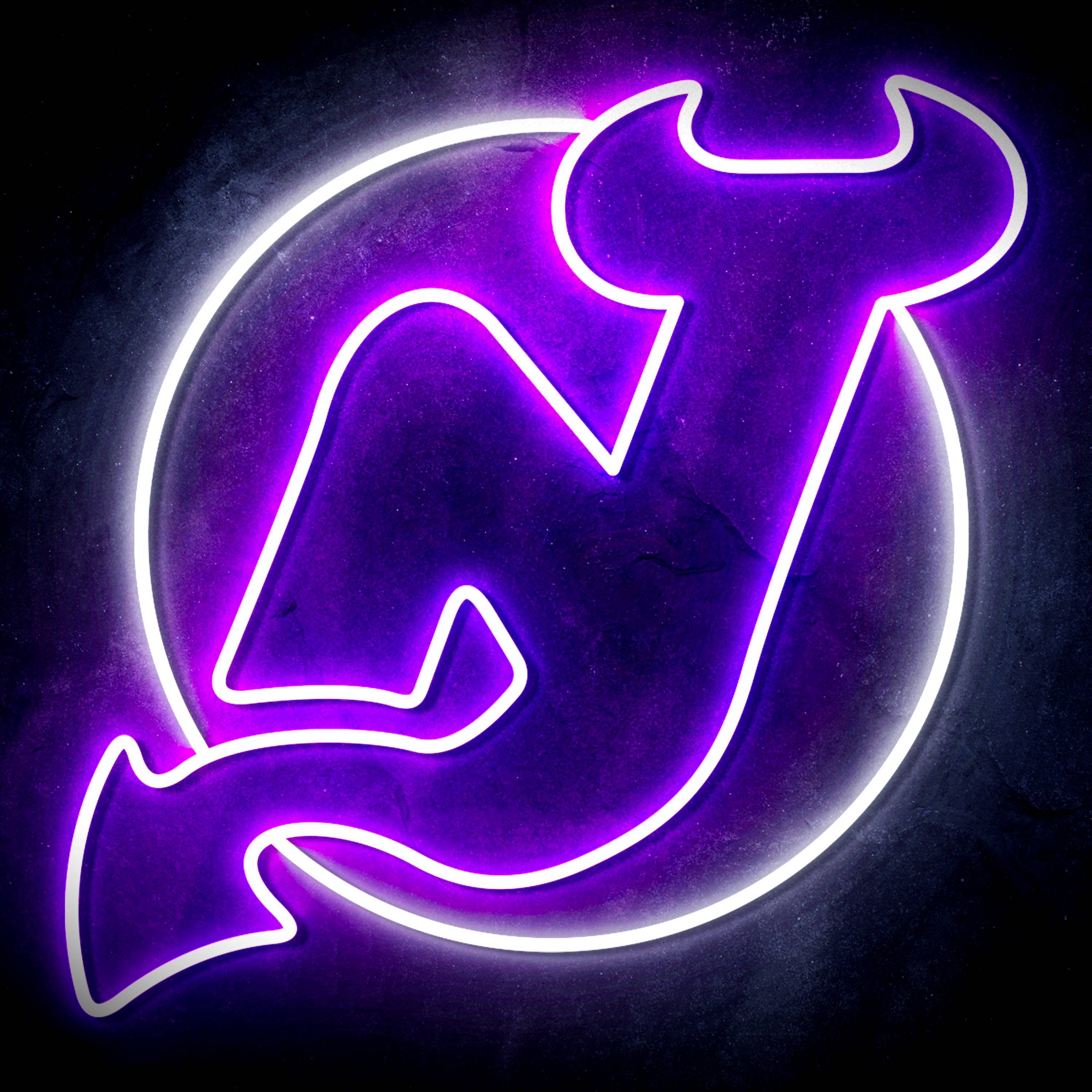 New Jersey Devils Flex Neon-like LED Sign