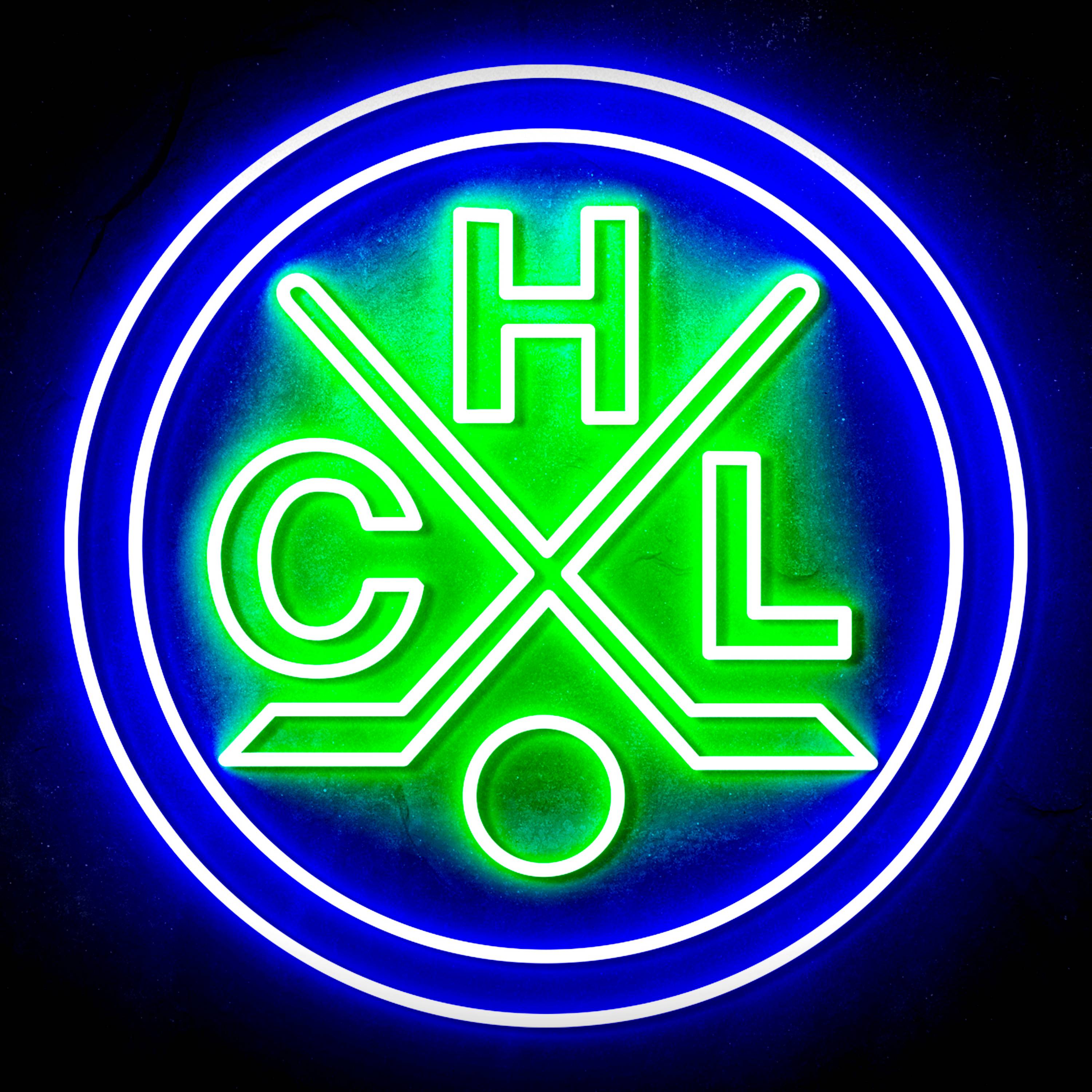 CHL HC Lugano Flex Neon-like LED Sign