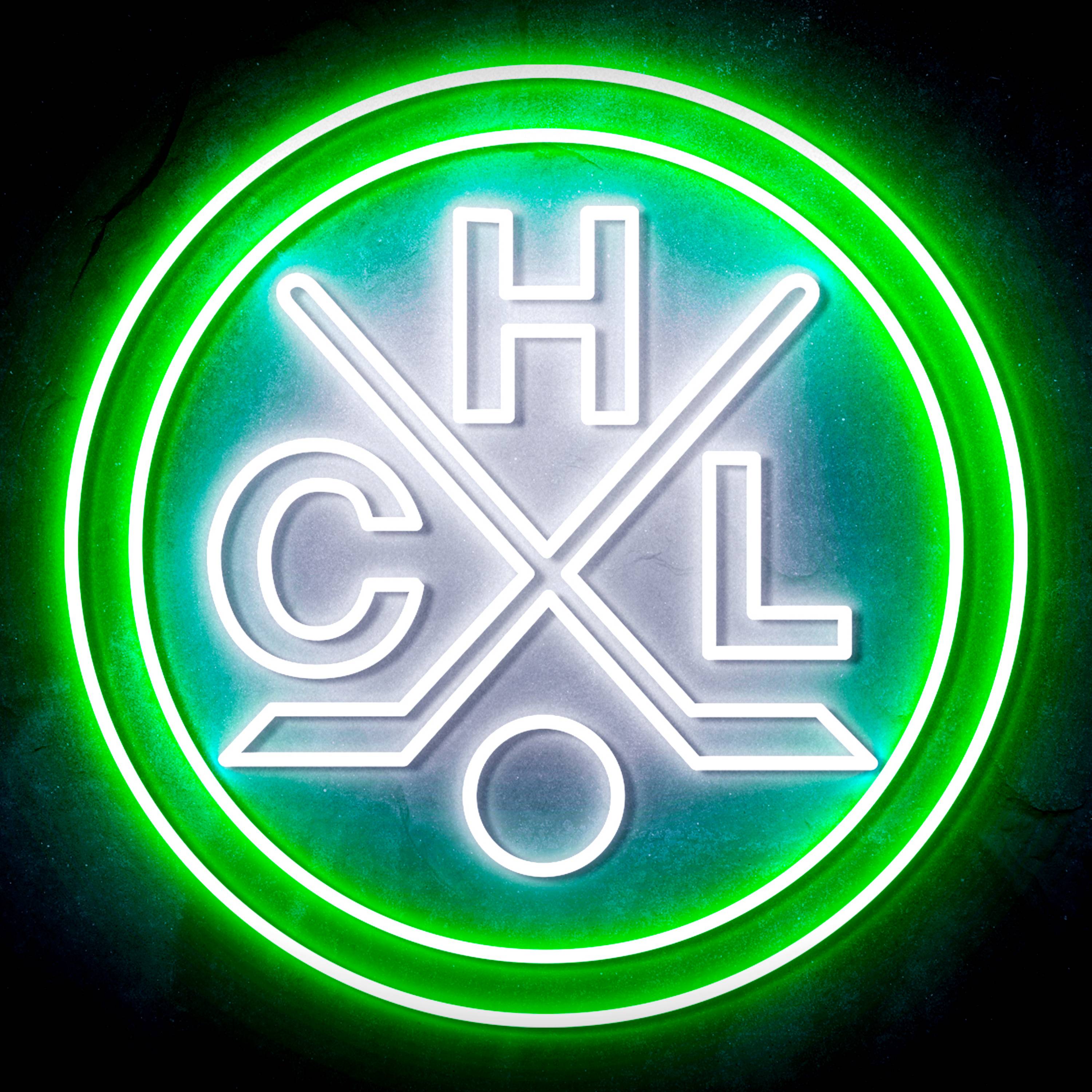 CHL HC Lugano Flex Neon-like LED Sign