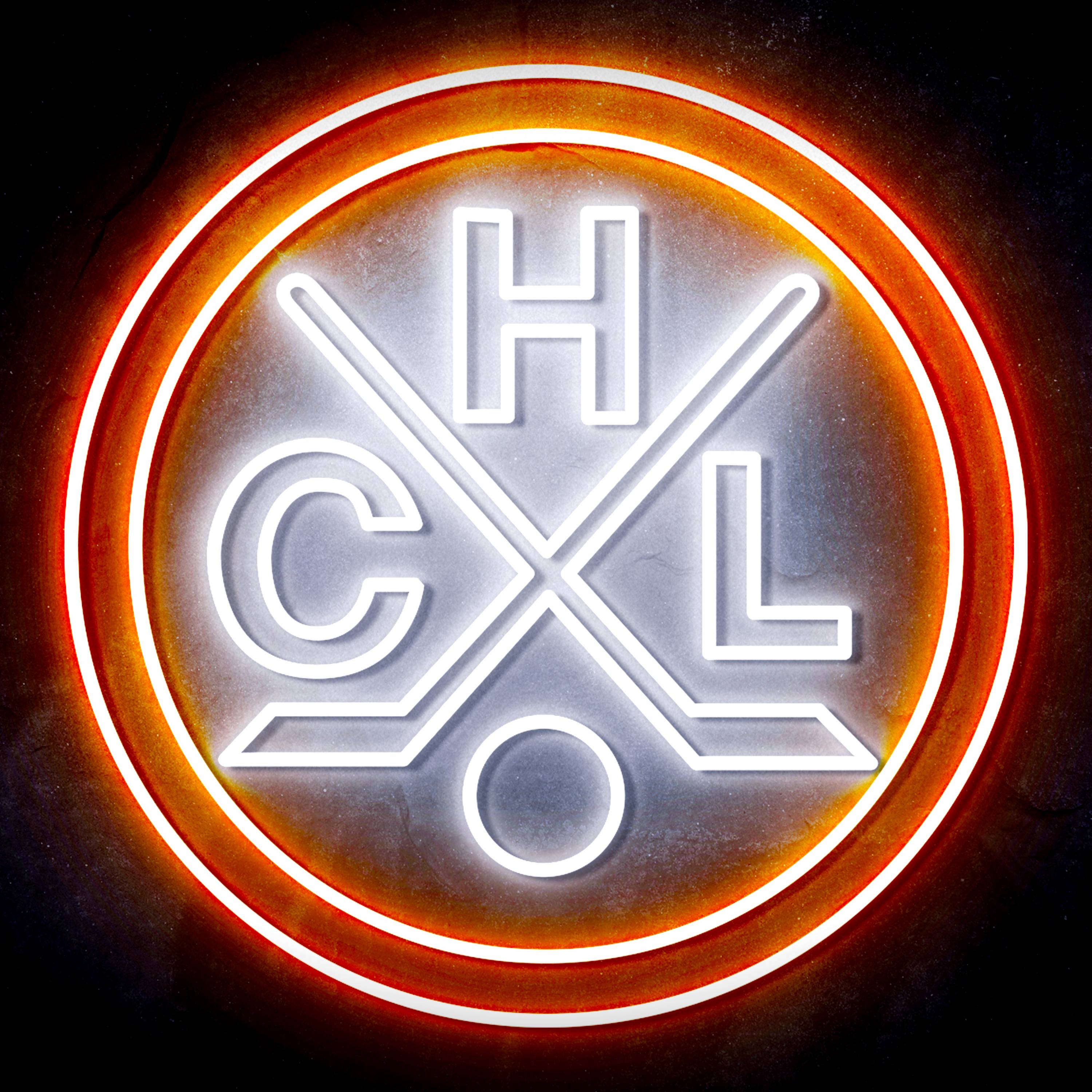 CHL HC Lugano Flex Neon-like LED Sign