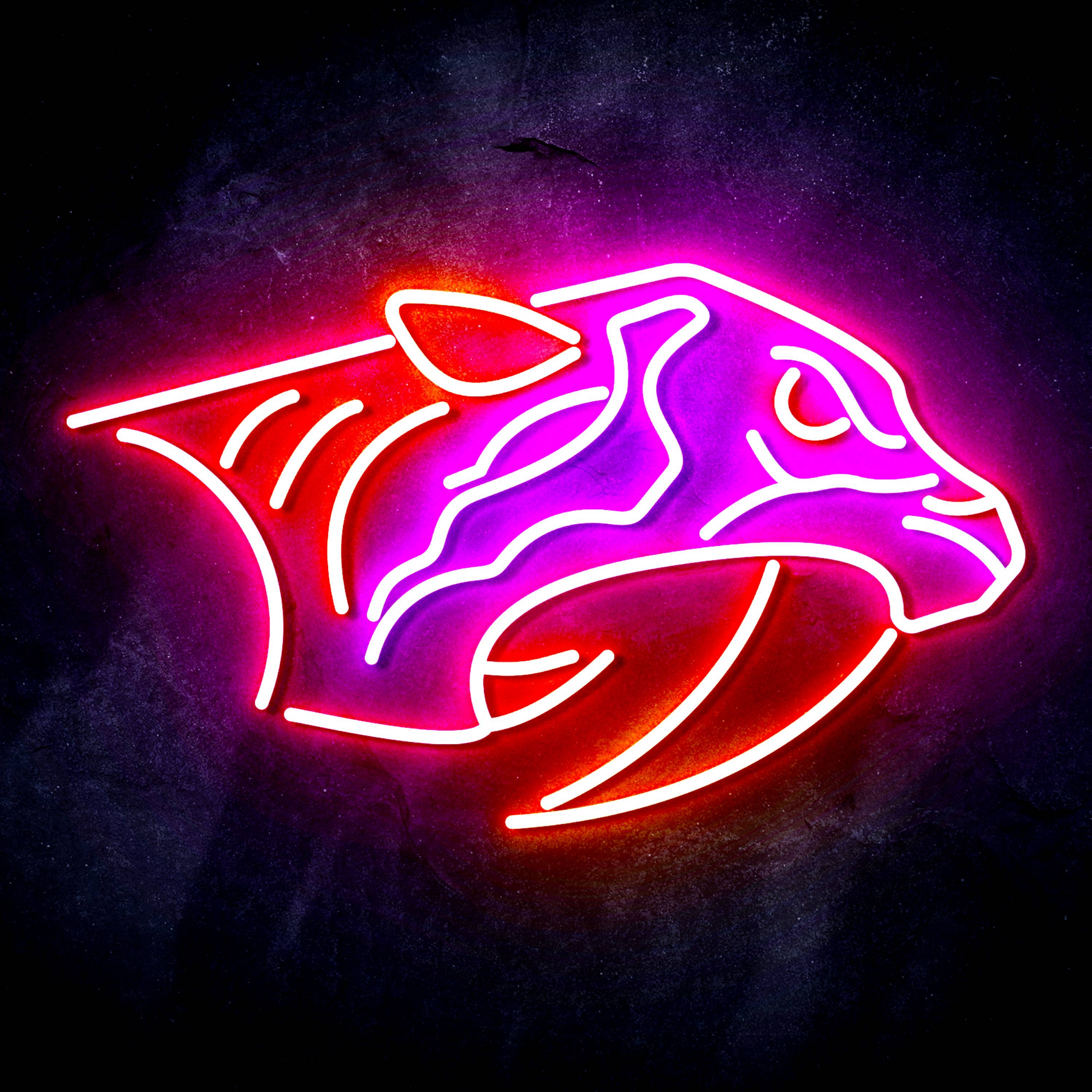 NHL Nashville Predators Flex Neon-like LED Sign