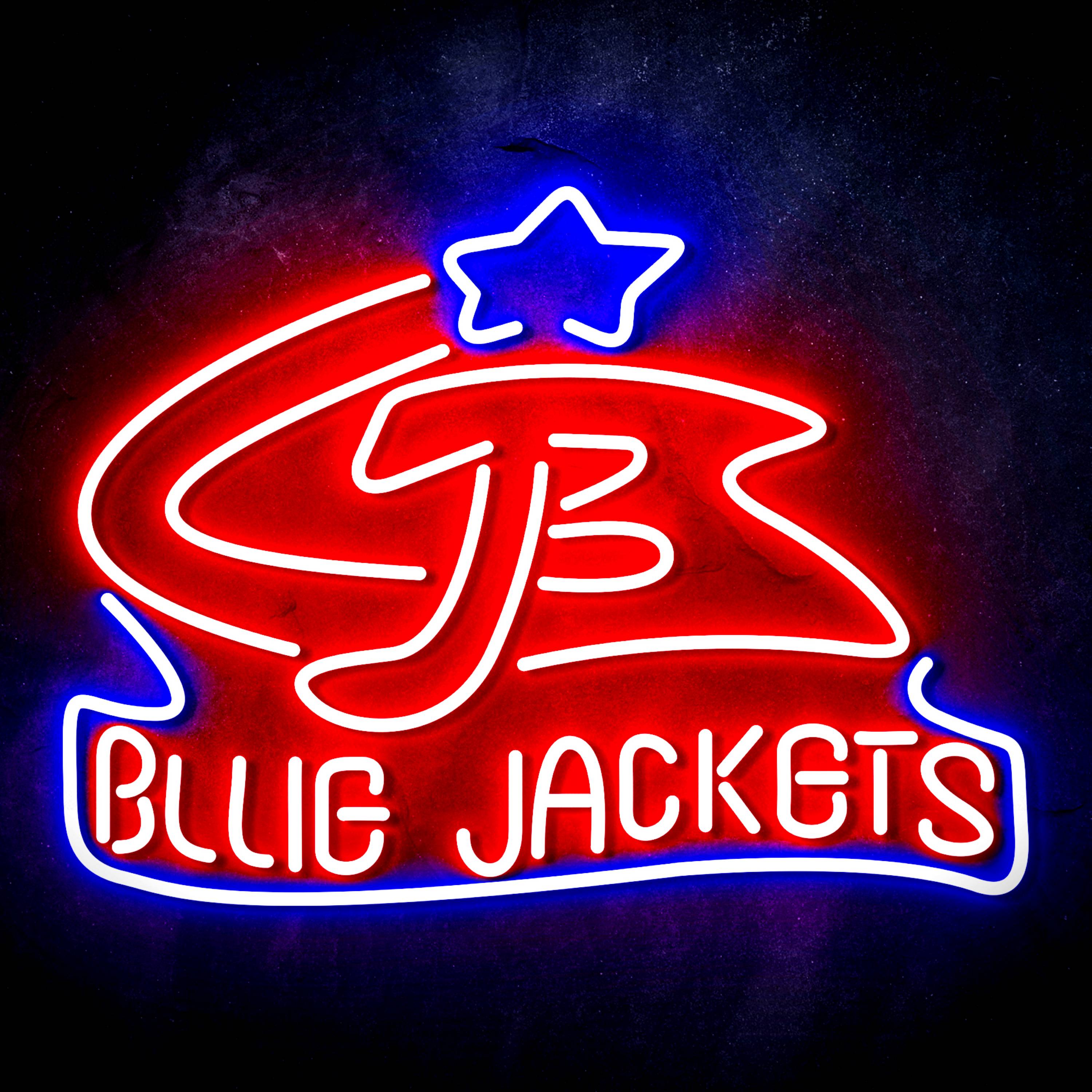 NHL Columbus Blue Jackets Flex Neon-like LED Sign