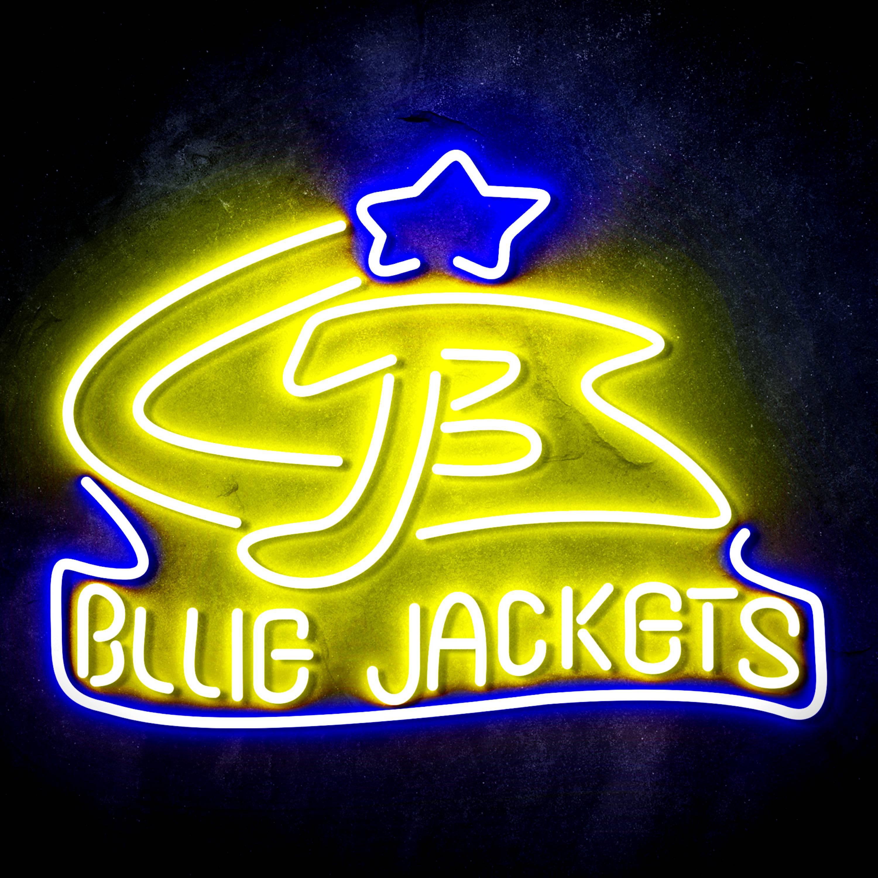 NHL Columbus Blue Jackets Flex Neon-like LED Sign