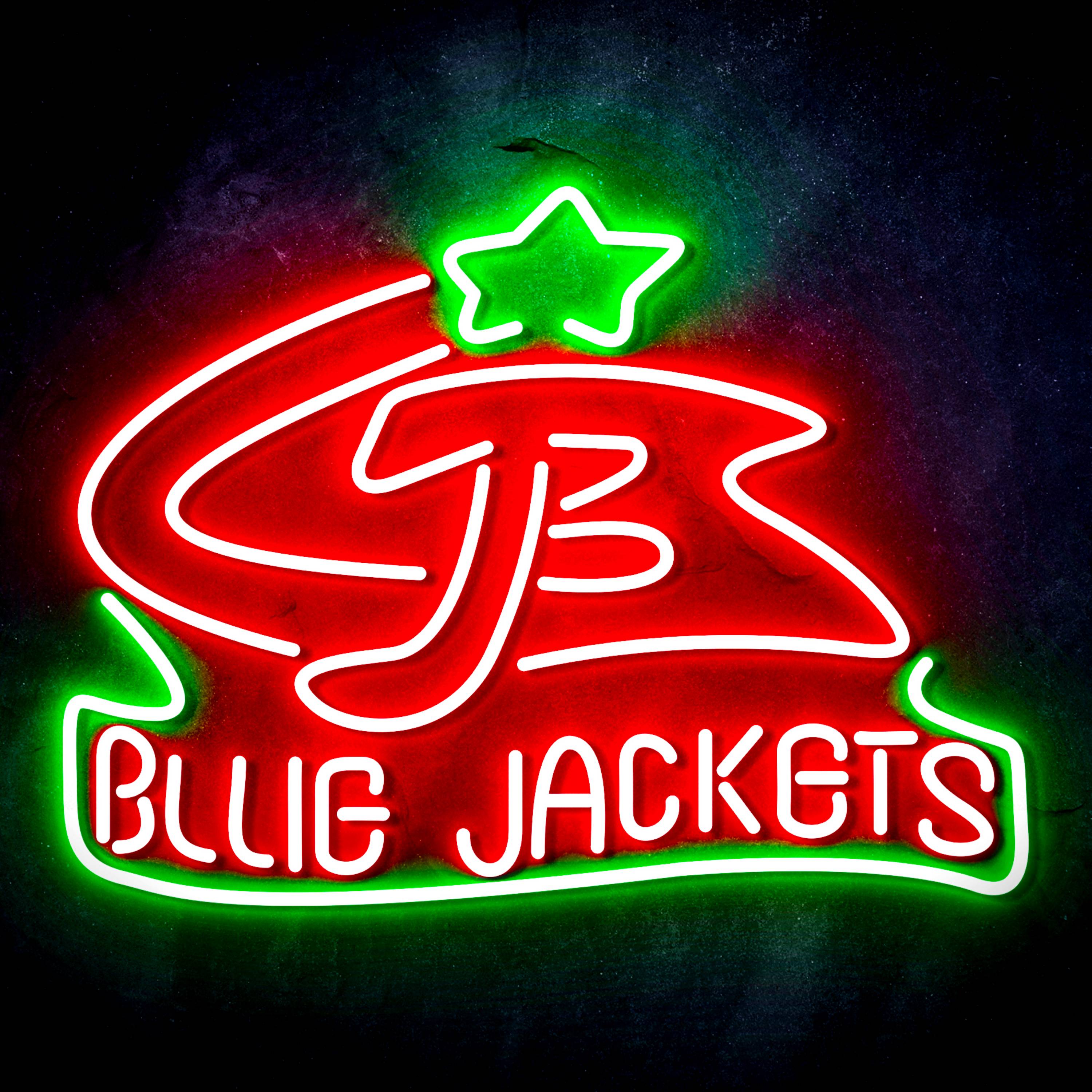 NHL Columbus Blue Jackets Flex Neon-like LED Sign