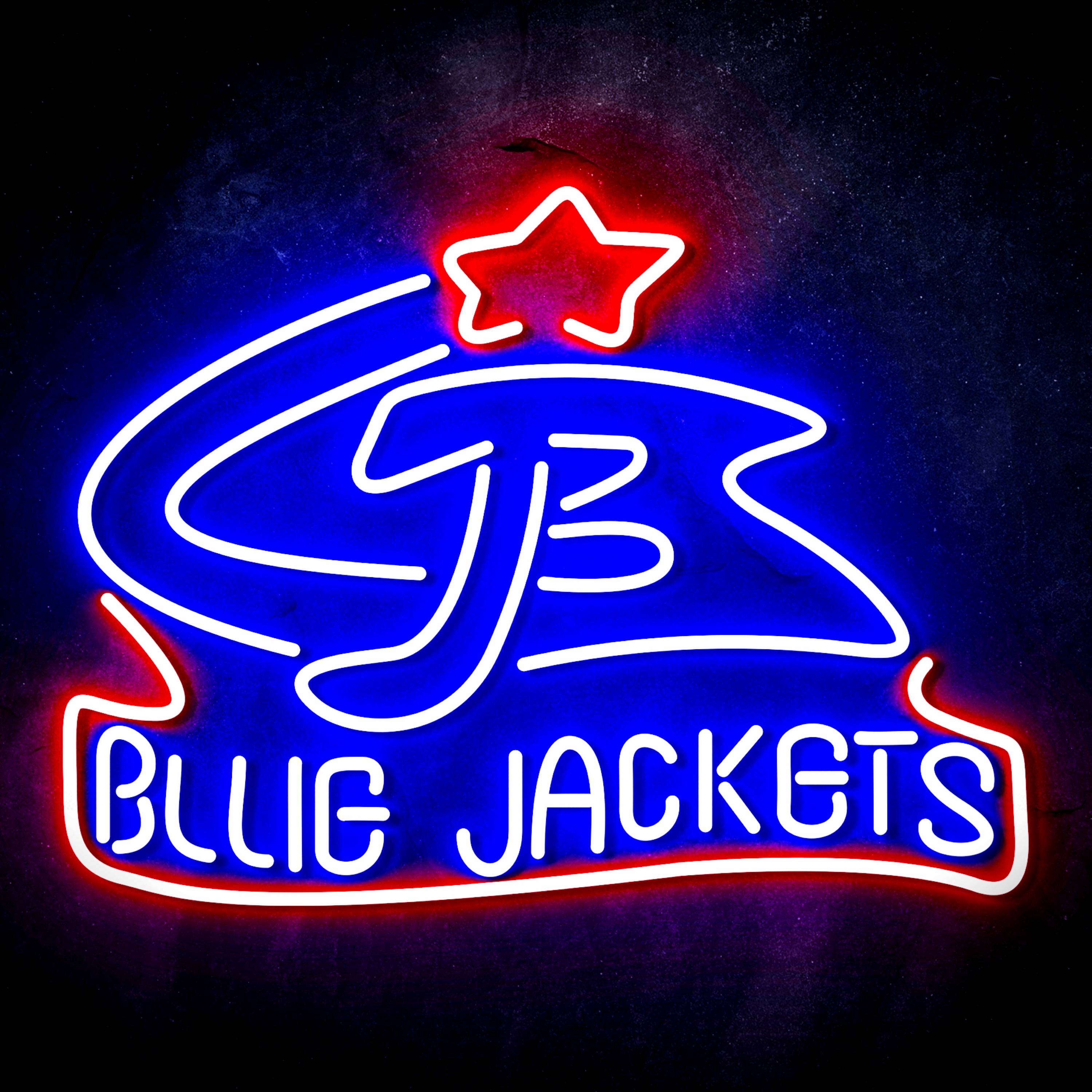 NHL Columbus Blue Jackets Flex Neon-like LED Sign