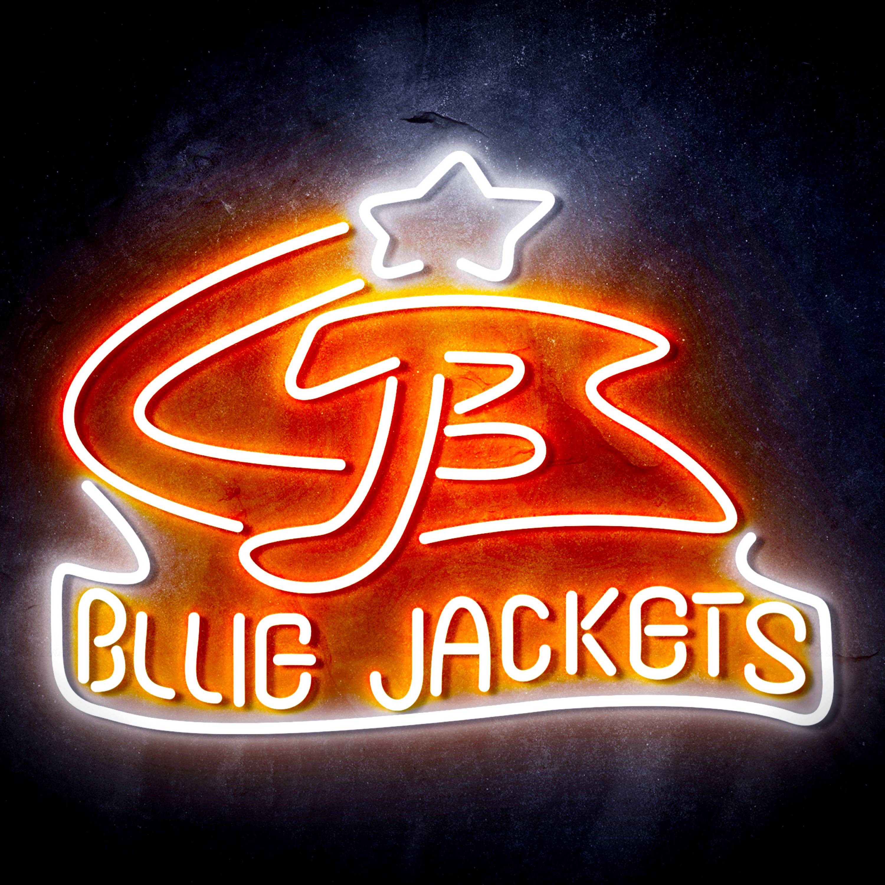 NHL Columbus Blue Jackets Flex Neon-like LED Sign