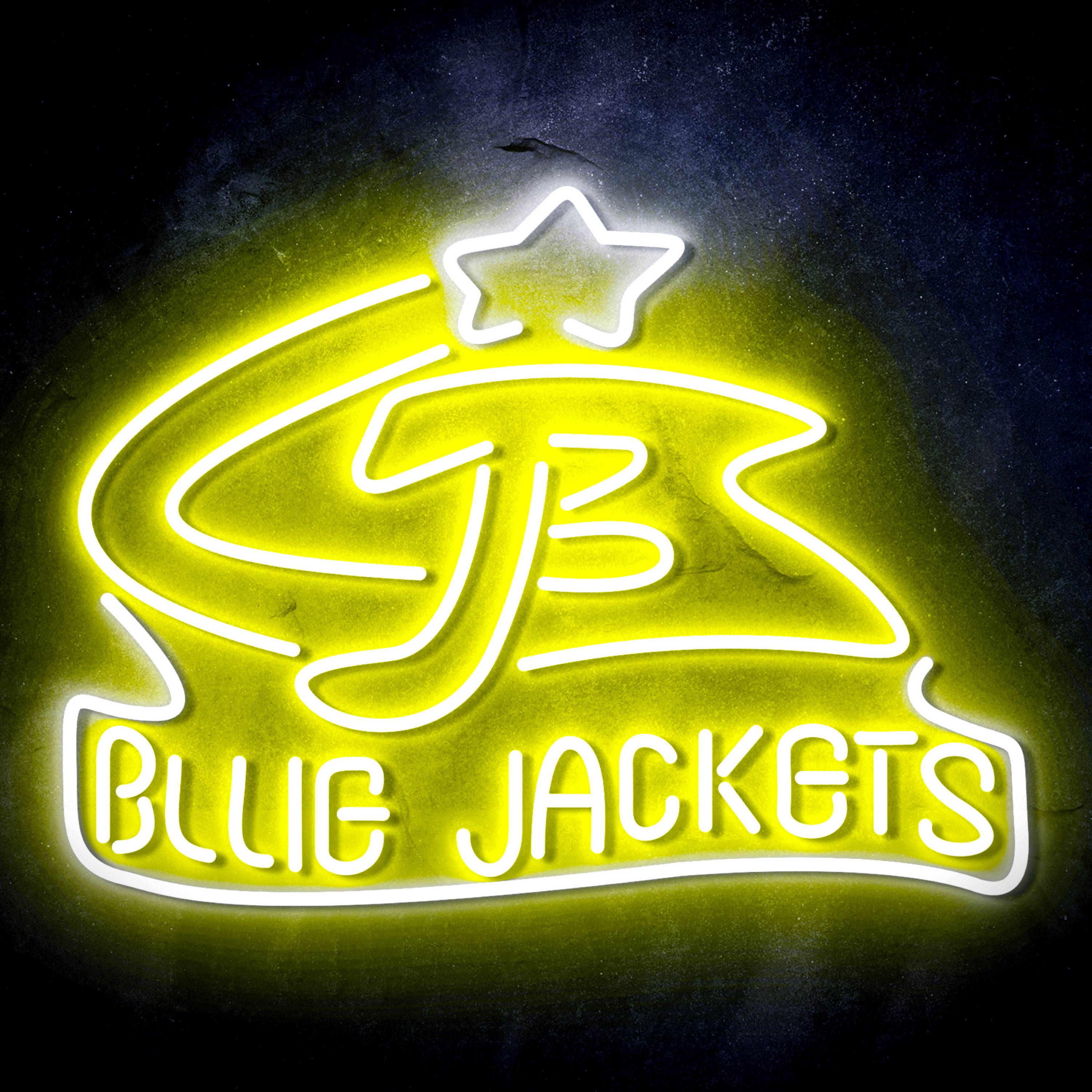 NHL Columbus Blue Jackets Flex Neon-like LED Sign