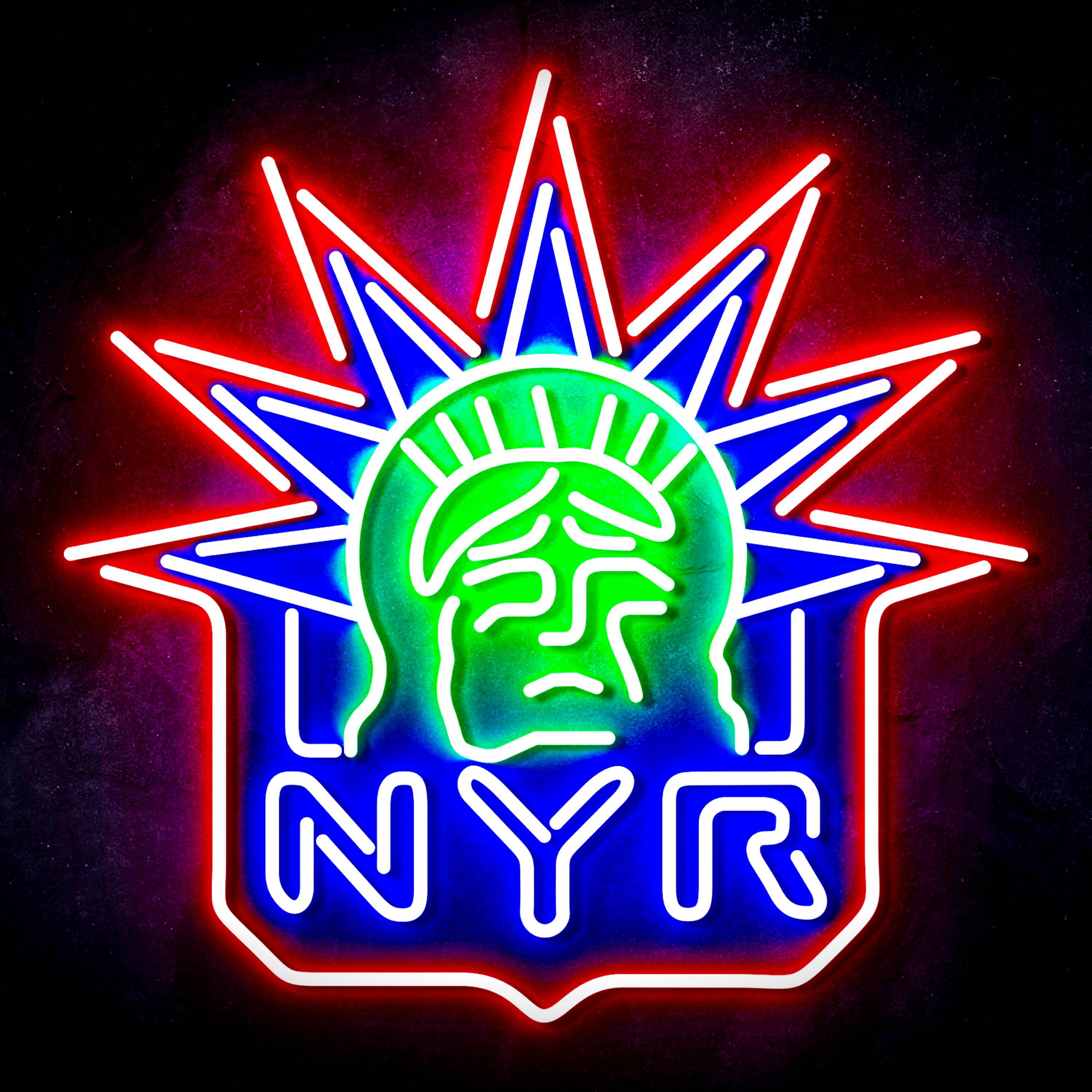 NHL New York Rangers Flex Neon-like LED Sign